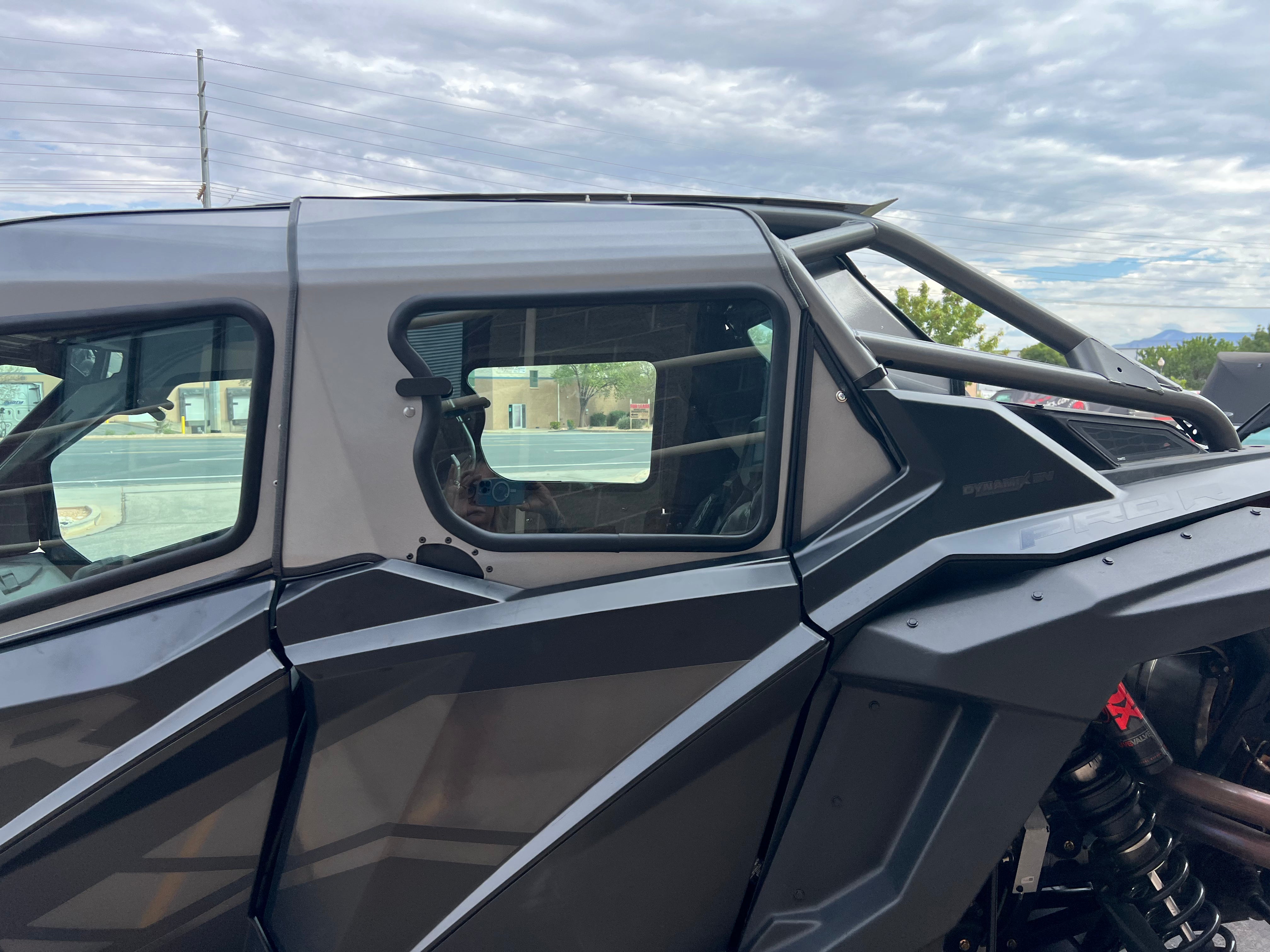 Photo of POLARIS RZR PRO R 4-SEAT 2022-24 Cab Enclosure "THE VAULT" Upper Side Doors & Panels (Patent Pending) by Dirt Warrior Accessories - Premium VAULT for UTVs / Side by Sides