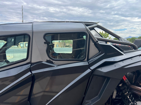 Photo of POLARIS RZR PRO R 4-SEAT 2022-24 Cab Enclosure "THE VAULT" Upper Side Doors & Panels (Patent Pending) by Dirt Warrior Accessories - Premium VAULT for UTVs / Side by Sides