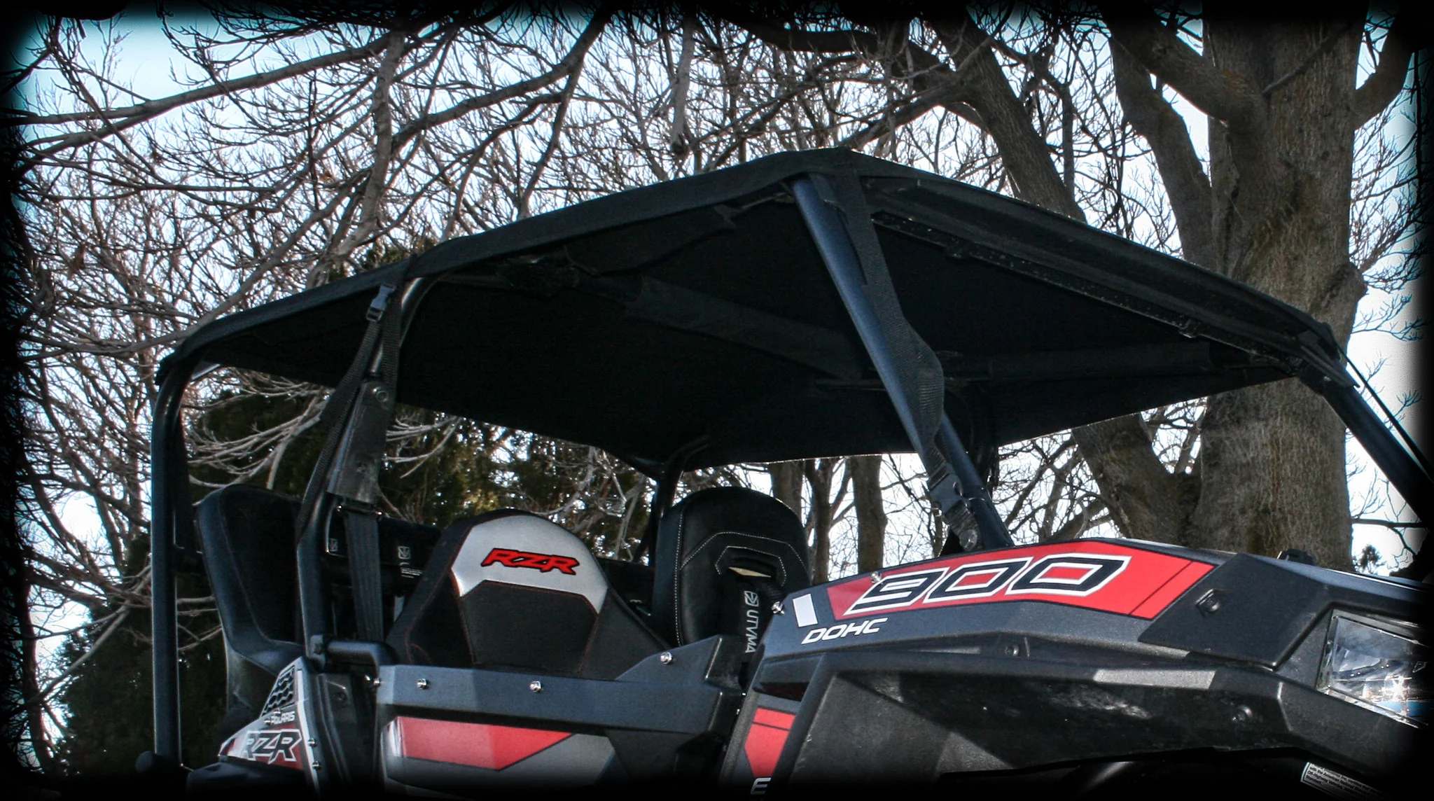 RZR 900 Rear Soft Top - UTV Mountain Accessories