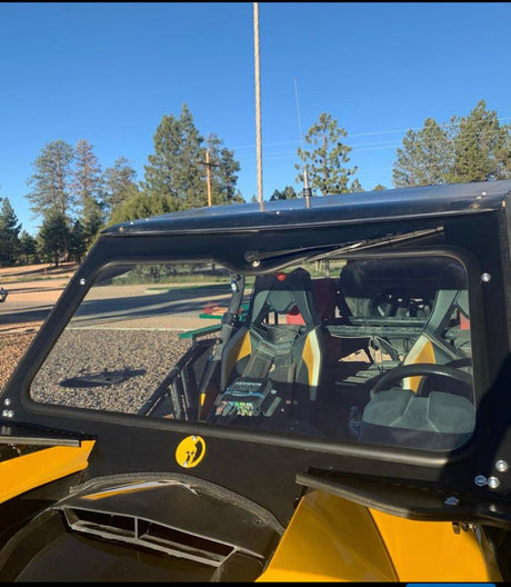 Photo of CANAM MAVERICK FRONT WINDSHIELD 2013-2018 by Dirt Warrior Accessories - Premium WINDSHIELD for UTVs / Side by Sides