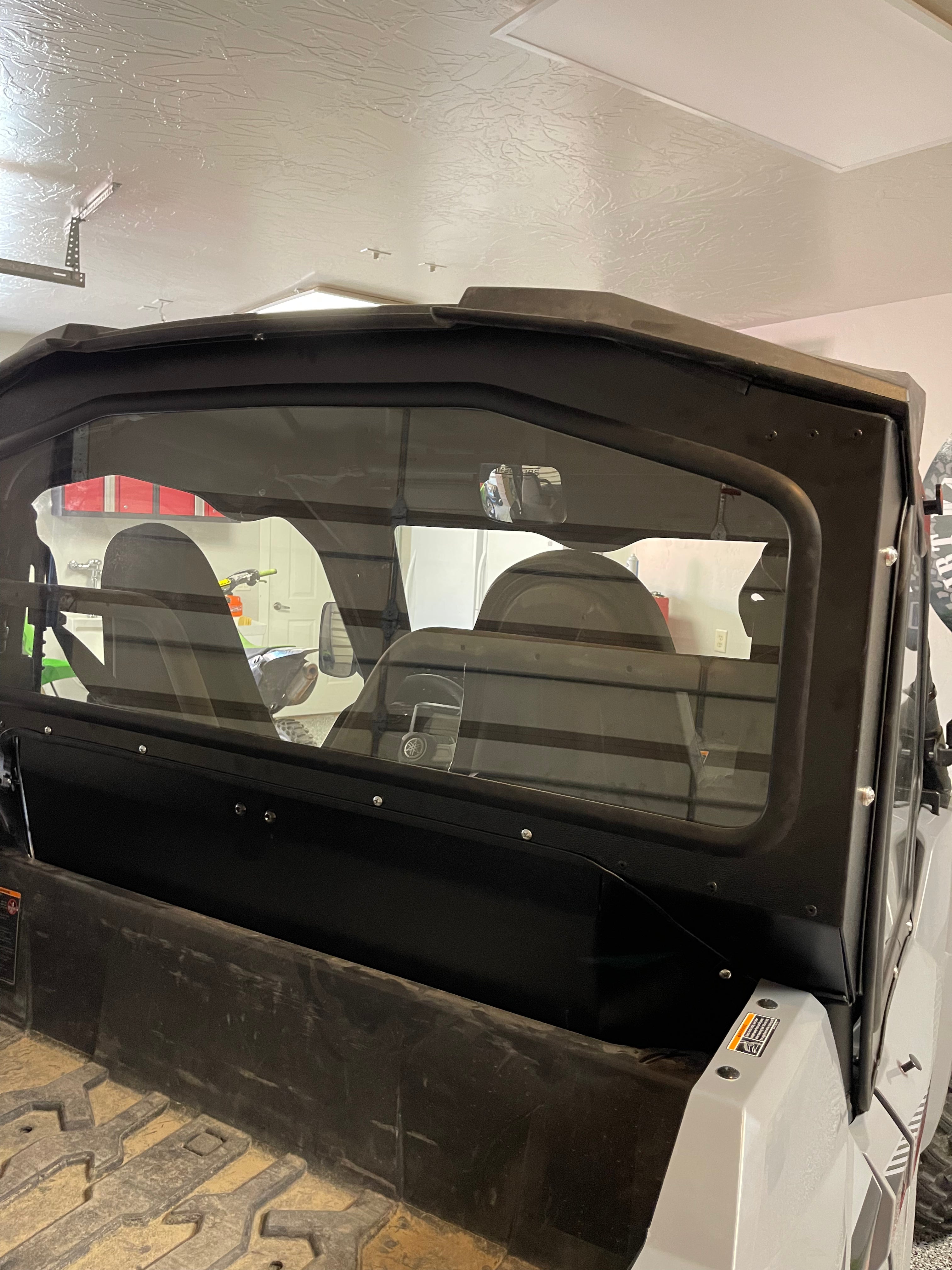 Photo of YAMAHA RMAX 1000 REAR WINDSHIELD 2021+ 2 SEAT by Dirt Warrior Accessories - Premium WINDSHIELD for UTVs / Side by Sides