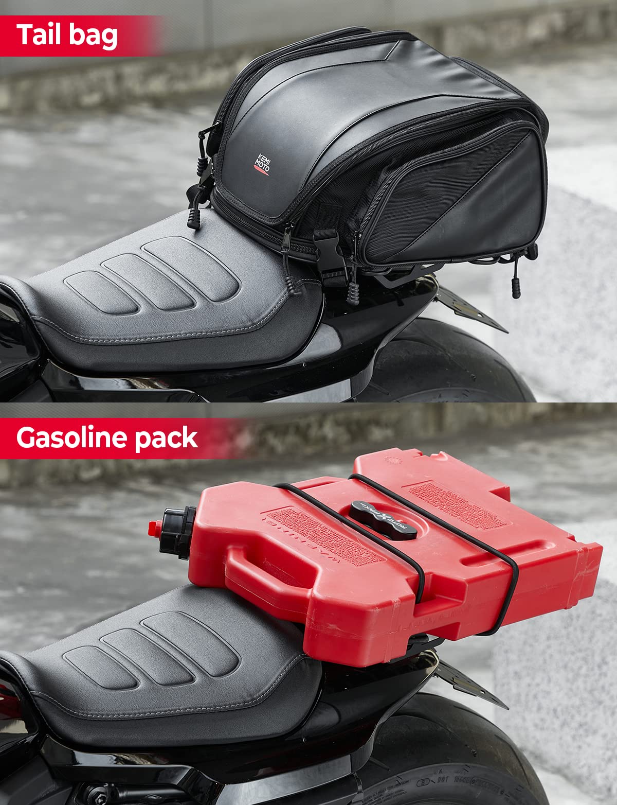 Photo of Motorcycle Rear Luggage Rack for Sportster S RH1250 2021-2025 by Kemimoto - Premium for UTVs / Side by Sides