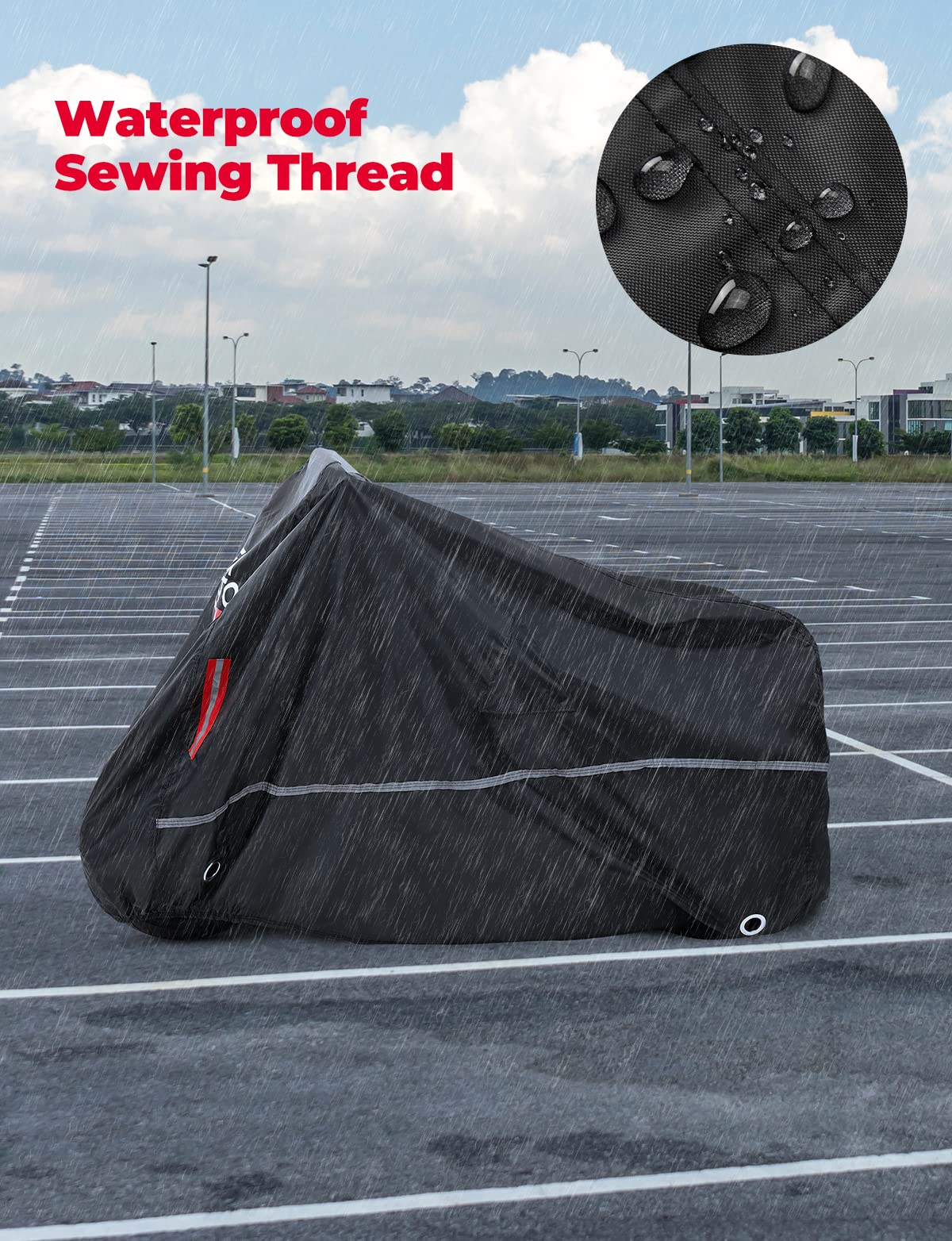Weatherproof Motorcycle Cover for Grom Navi Ruckus Scooter