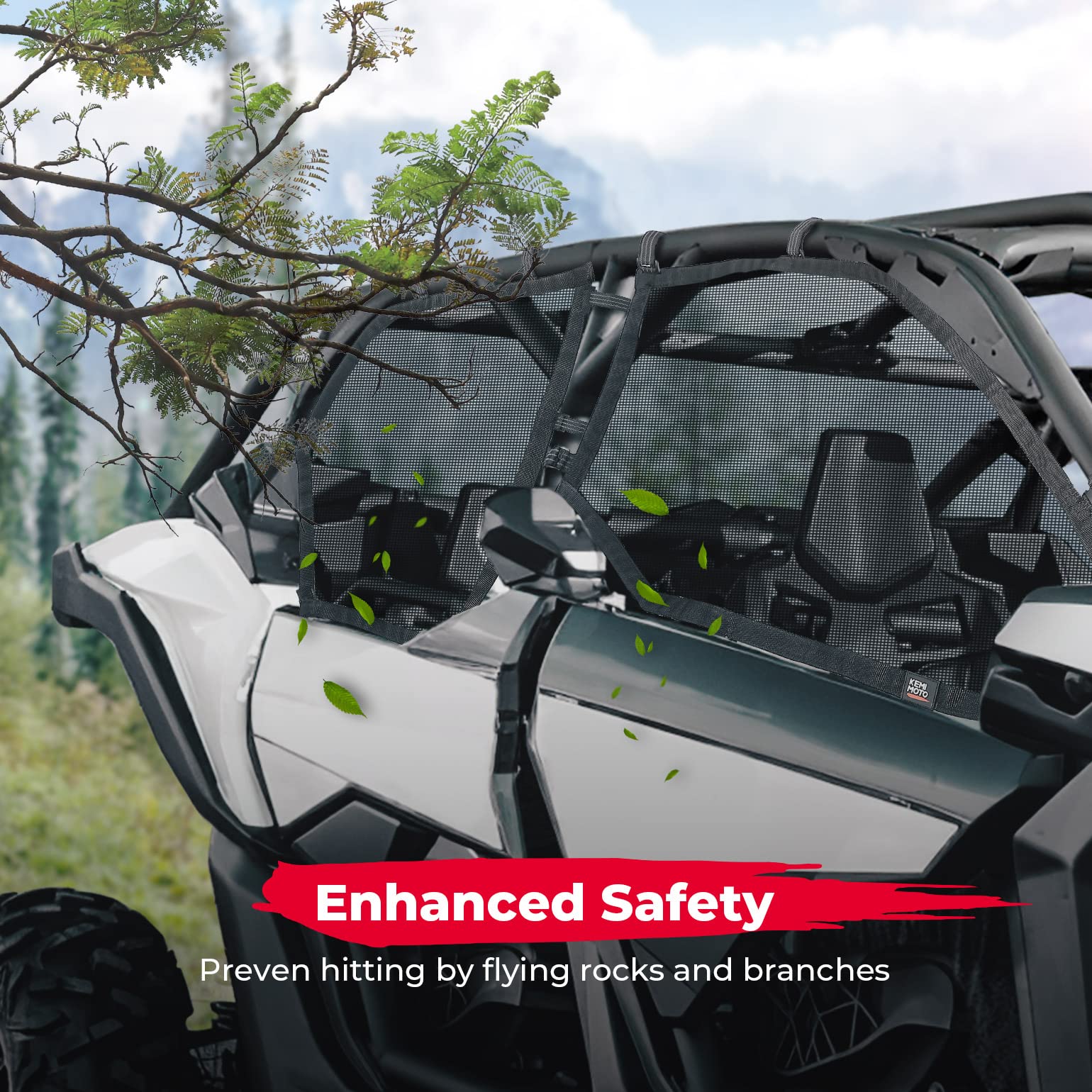 Window Nets Set of Four for Can-Am Maverick X3 MAX