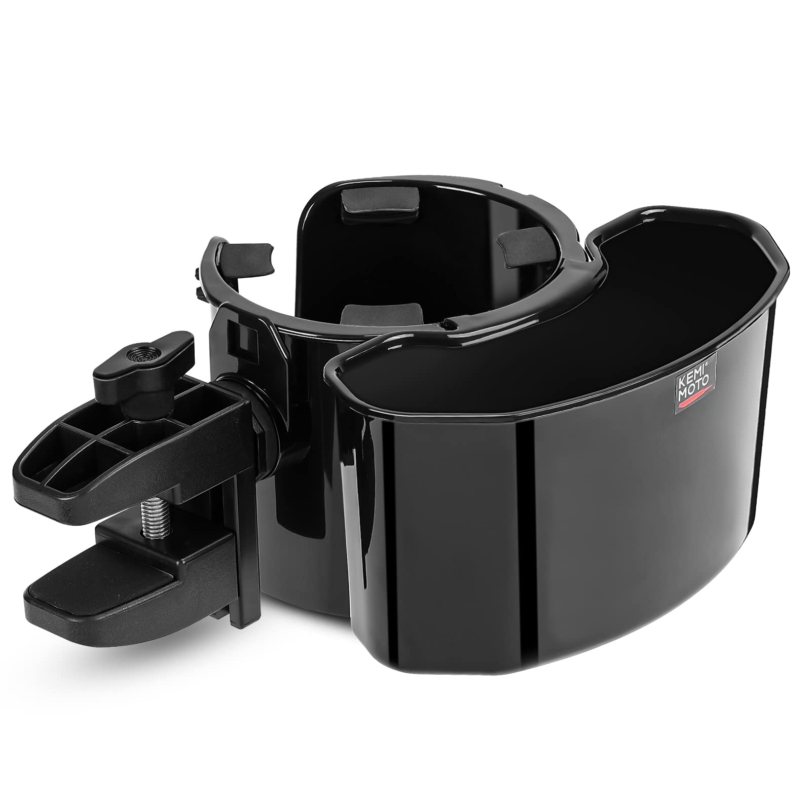 Photo of Golf Cart Universal 2-in-1 Cup Holder by Kemimoto - Premium for UTVs / Side by Sides
