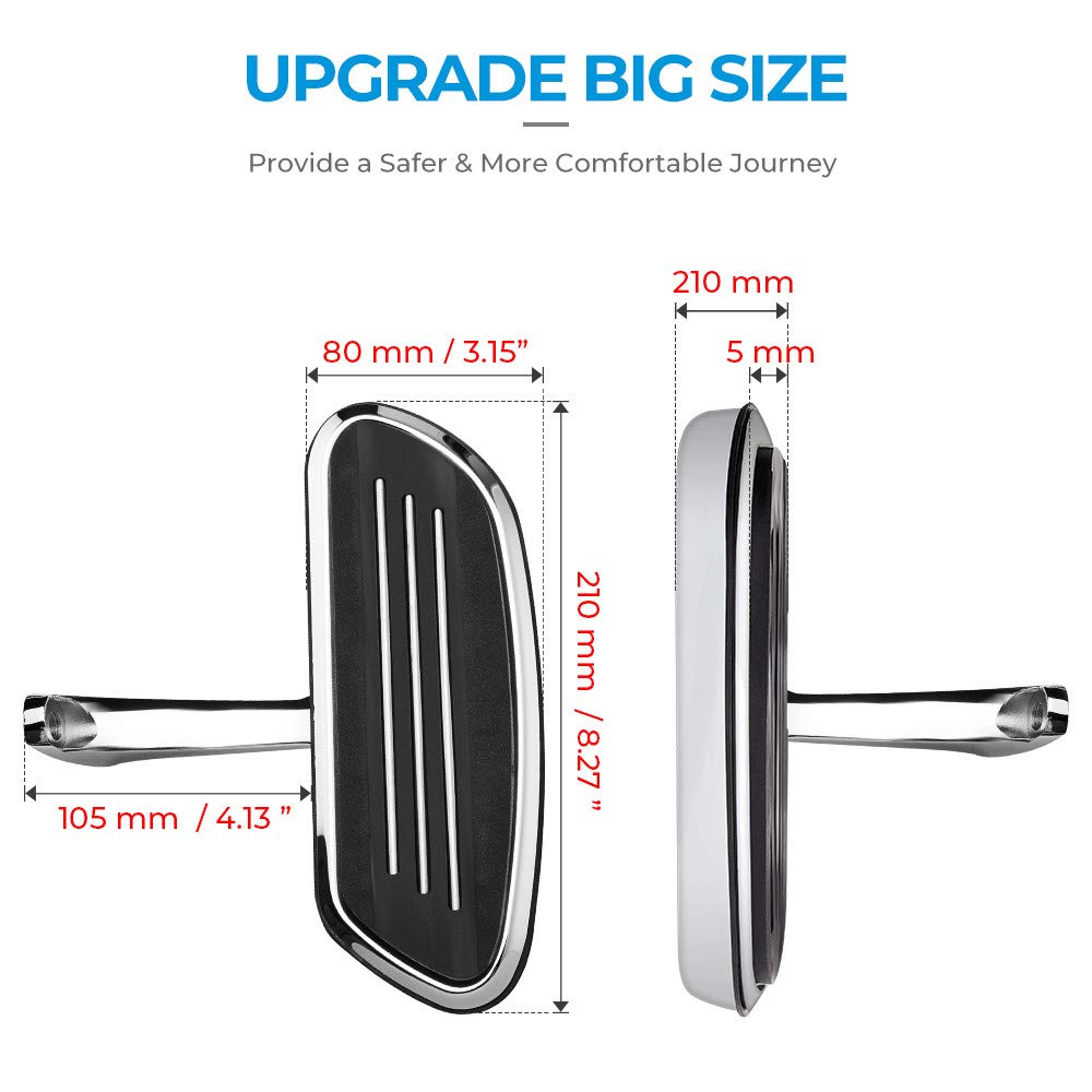 Photo of Passenger Floorboards for Touring Models Road King Electra Glide by Kemimoto - Premium for UTVs / Side by Sides