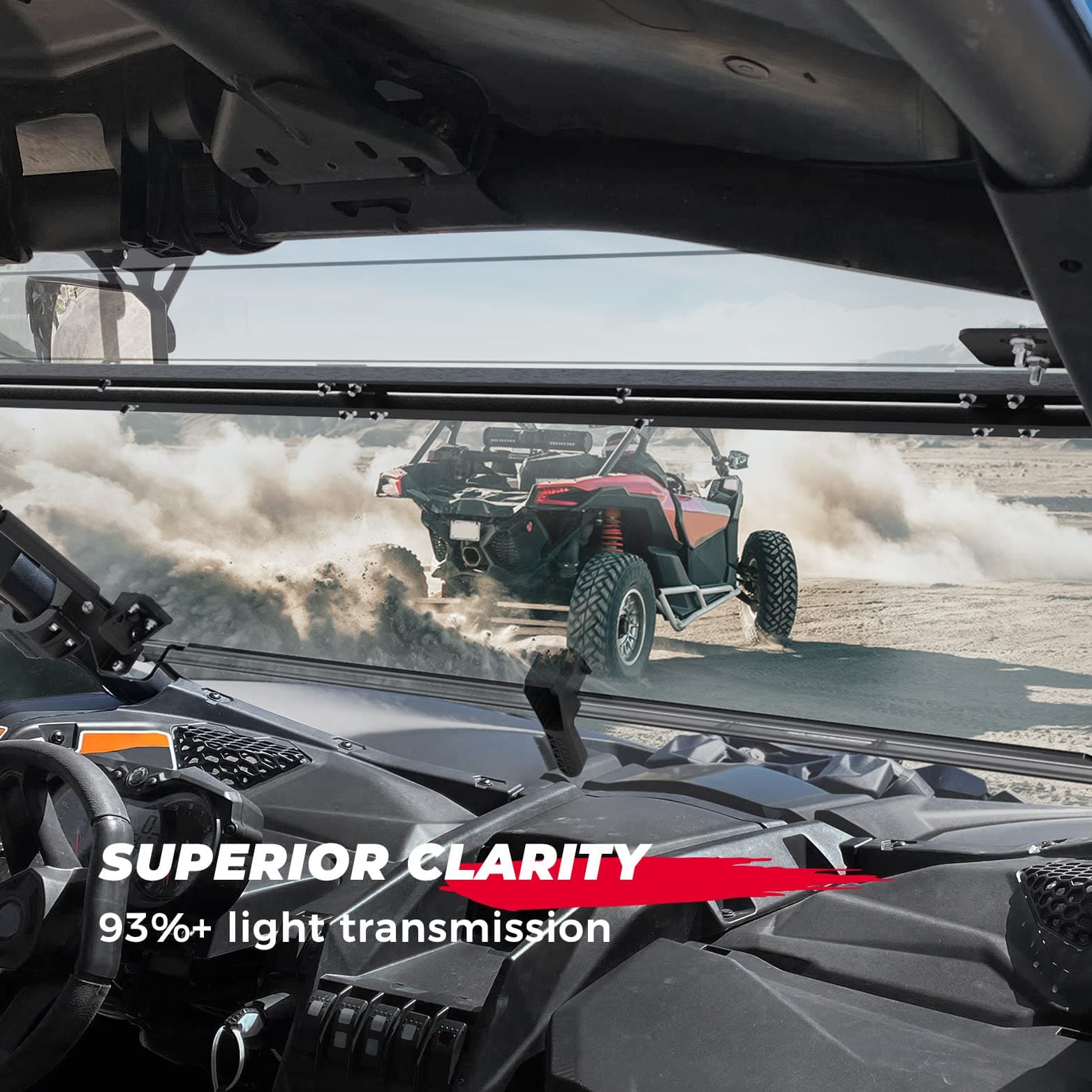 Photo of Kemimoto Flip Windshield and Lower Doors for 2017+ Can Am Maverick X3 by Kemimoto - Premium for UTVs / Side by Sides