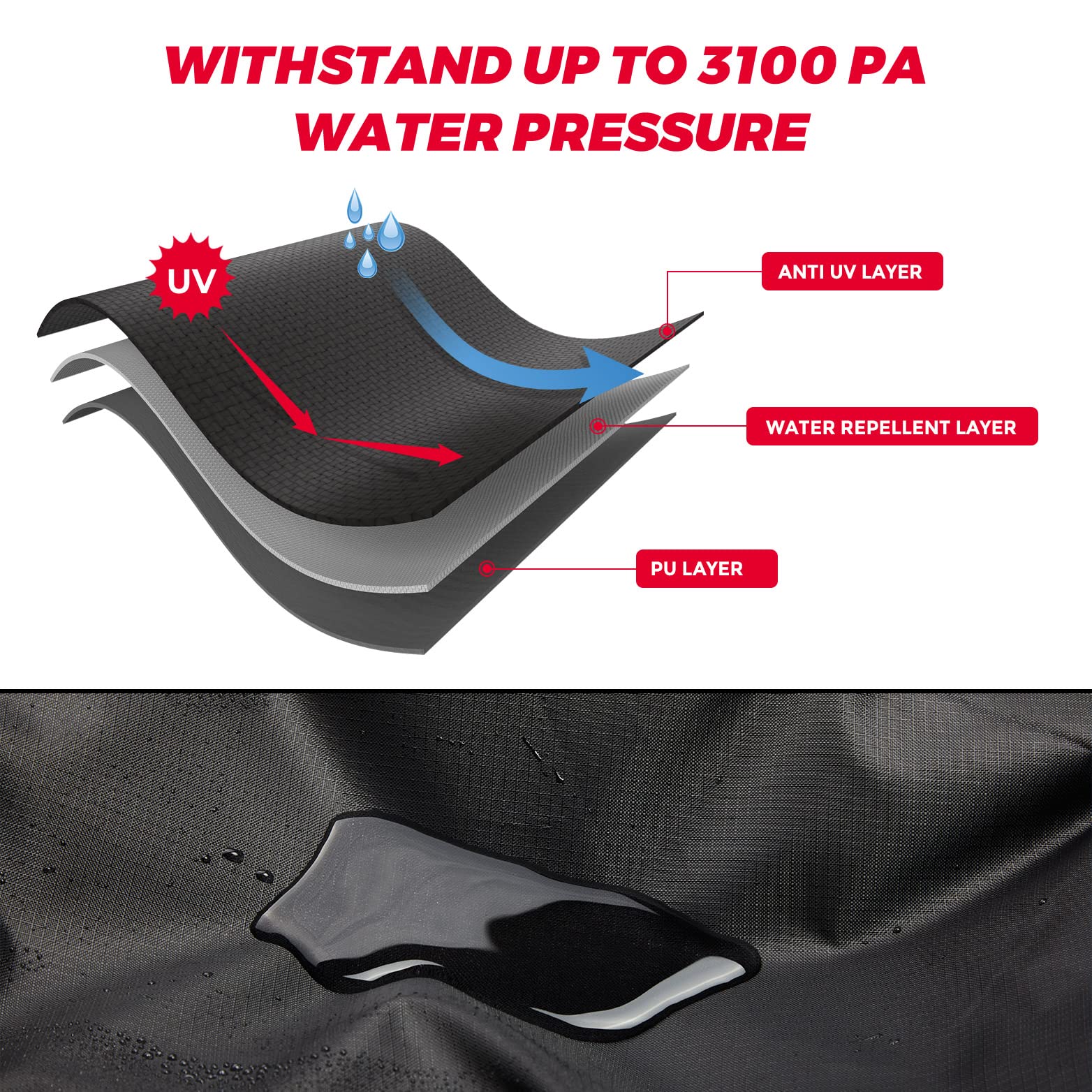 Photo of Half Cover Cockpit Cover & Center Console Bag for Slingshot by Kemimoto - Premium for UTVs / Side by Sides