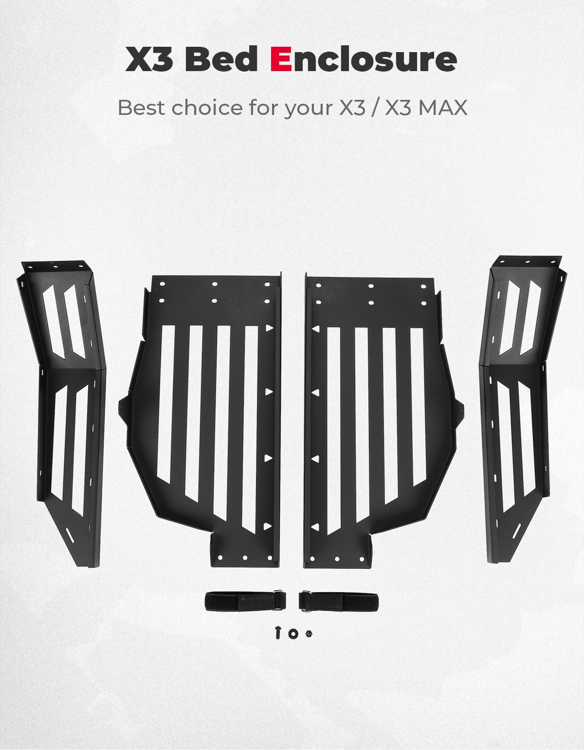 Photo of Rear Cargo Tailgate and Bags for Can-Am Maverick X3 by Kemimoto - Premium for UTVs / Side by Sides