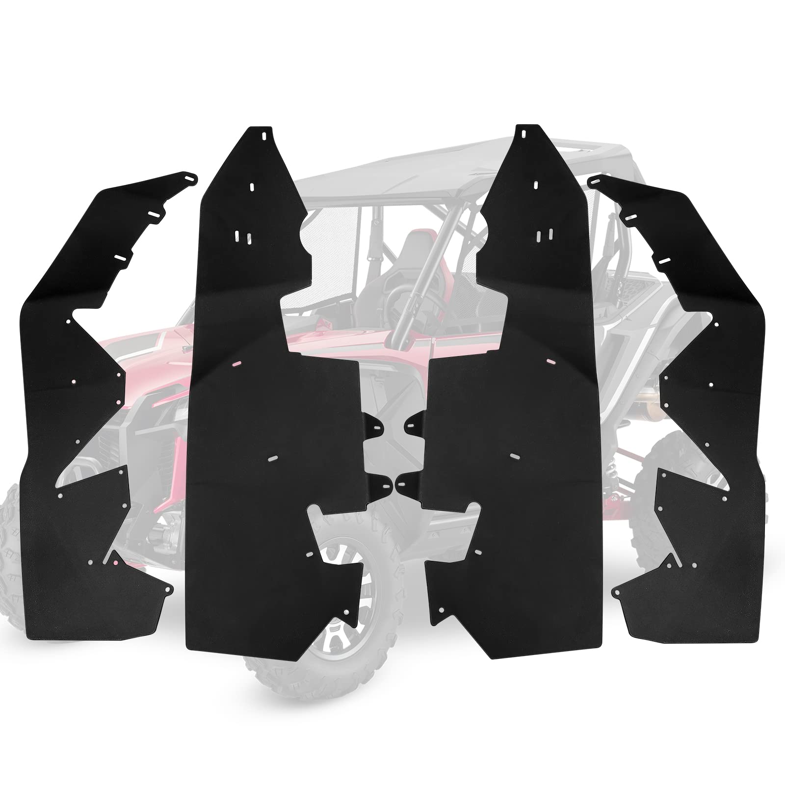 Photo of Fender Flares Mud Guards Mud Flaps For Talon 1000r 1000x 1000x-4 by Kemimoto - Premium for UTVs / Side by Sides