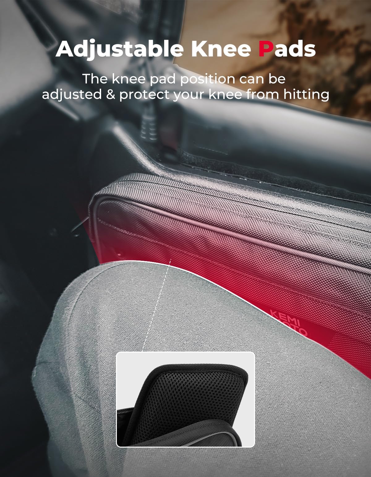 Photo of Lower Door Bags for Pioneer 1000-5/1000-6 by Kemimoto - Premium for UTVs / Side by Sides
