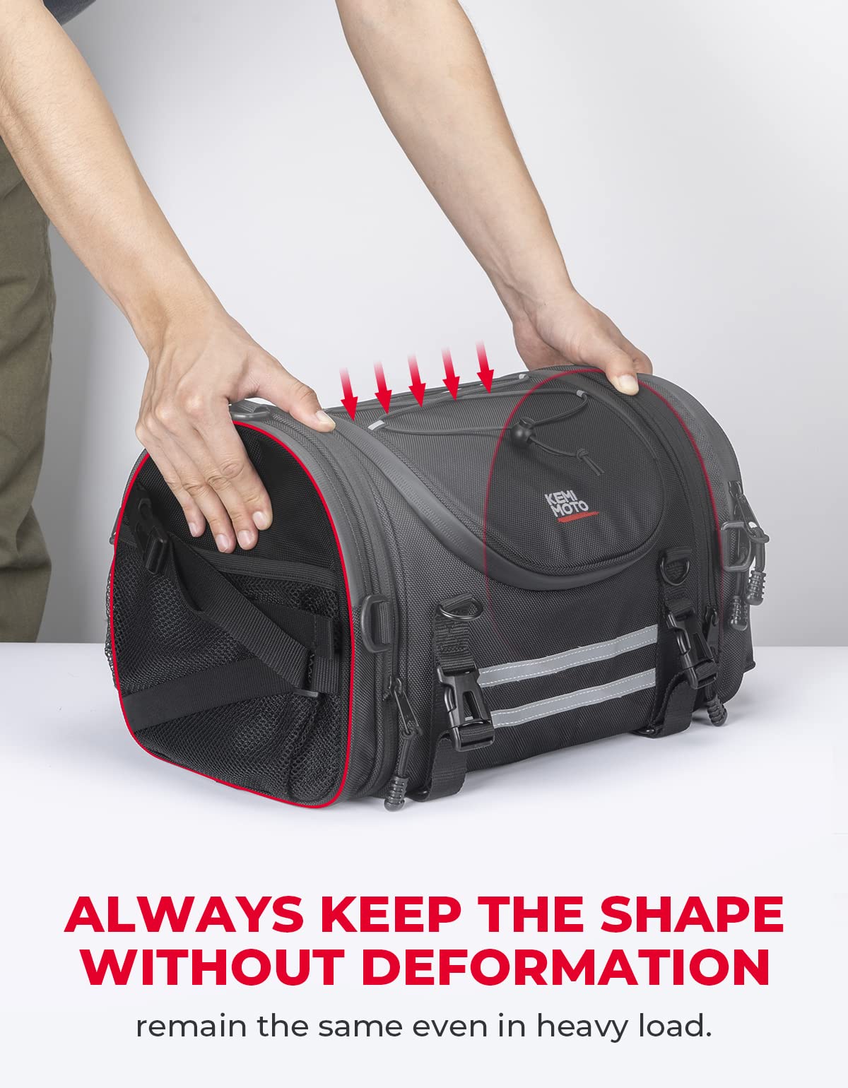 Photo of 25L Motorcycle Travel Luggage Bags by Kemimoto - Premium for UTVs / Side by Sides