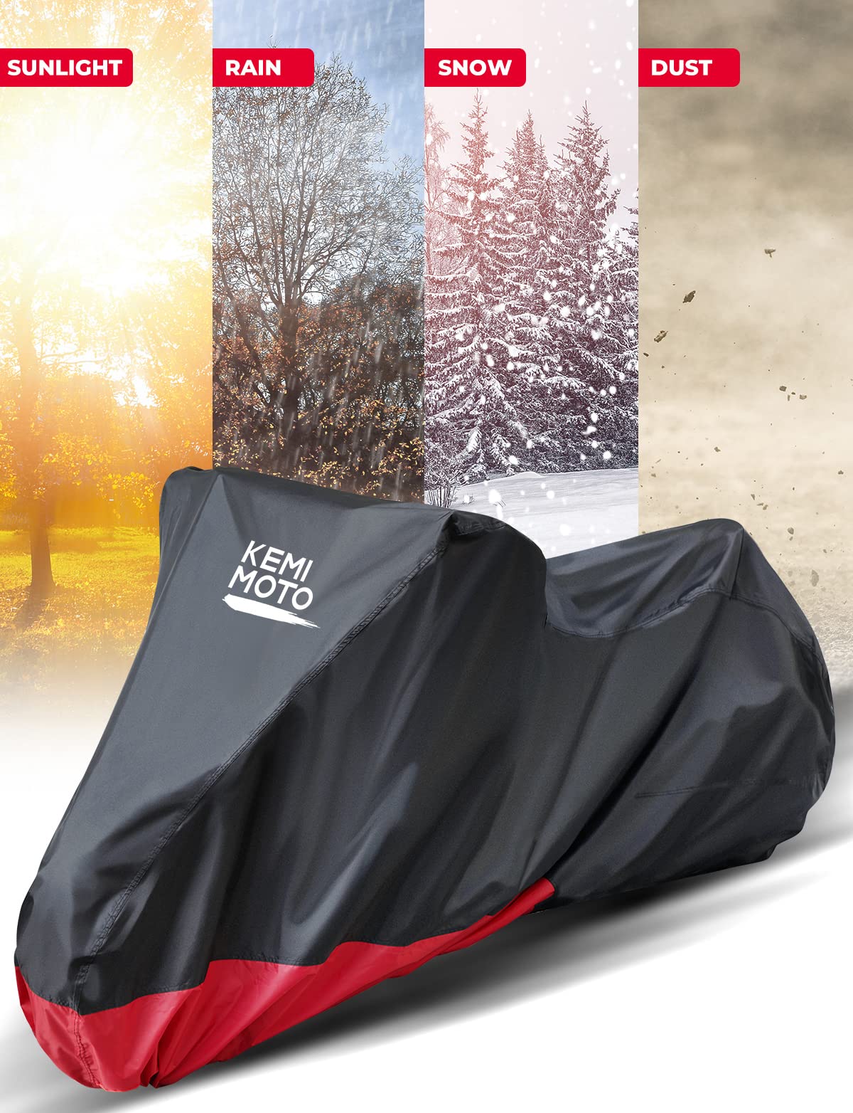 Photo of Motorcycle/ Dirt Bike Cover Fit Sportster S by Kemimoto - Premium for UTVs / Side by Sides