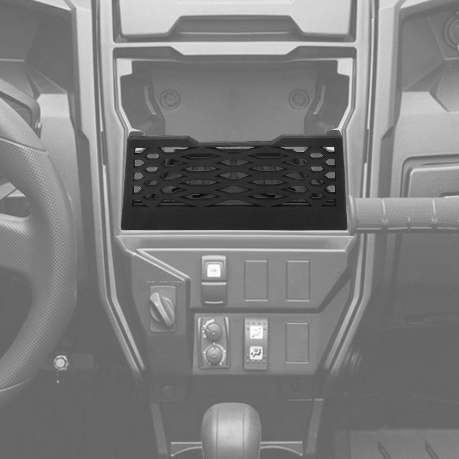 Photo of UTV Dashboard Dash Net with Anti-Slip Tray for Kawasaki Teryx by Kemimoto - Premium for UTVs / Side by Sides