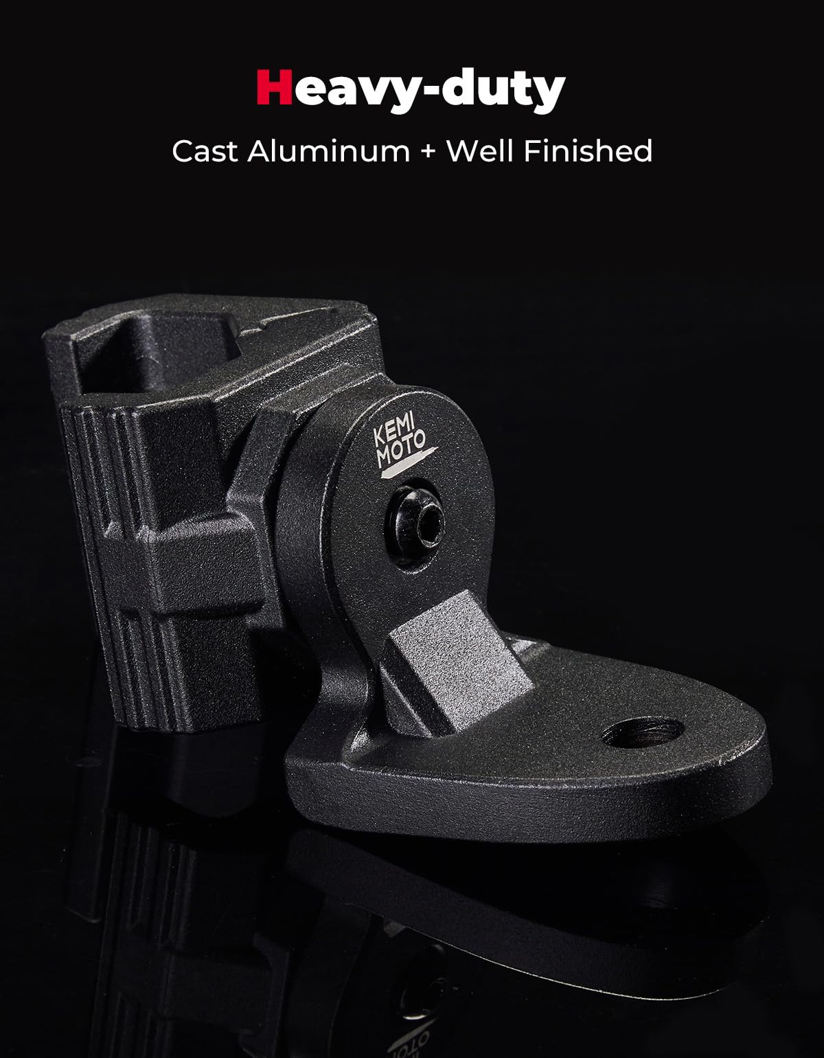 Photo of UTV Whip Light Flag Mounts fit Pro-Fit Cage by Kemimoto - Premium for UTVs / Side by Sides