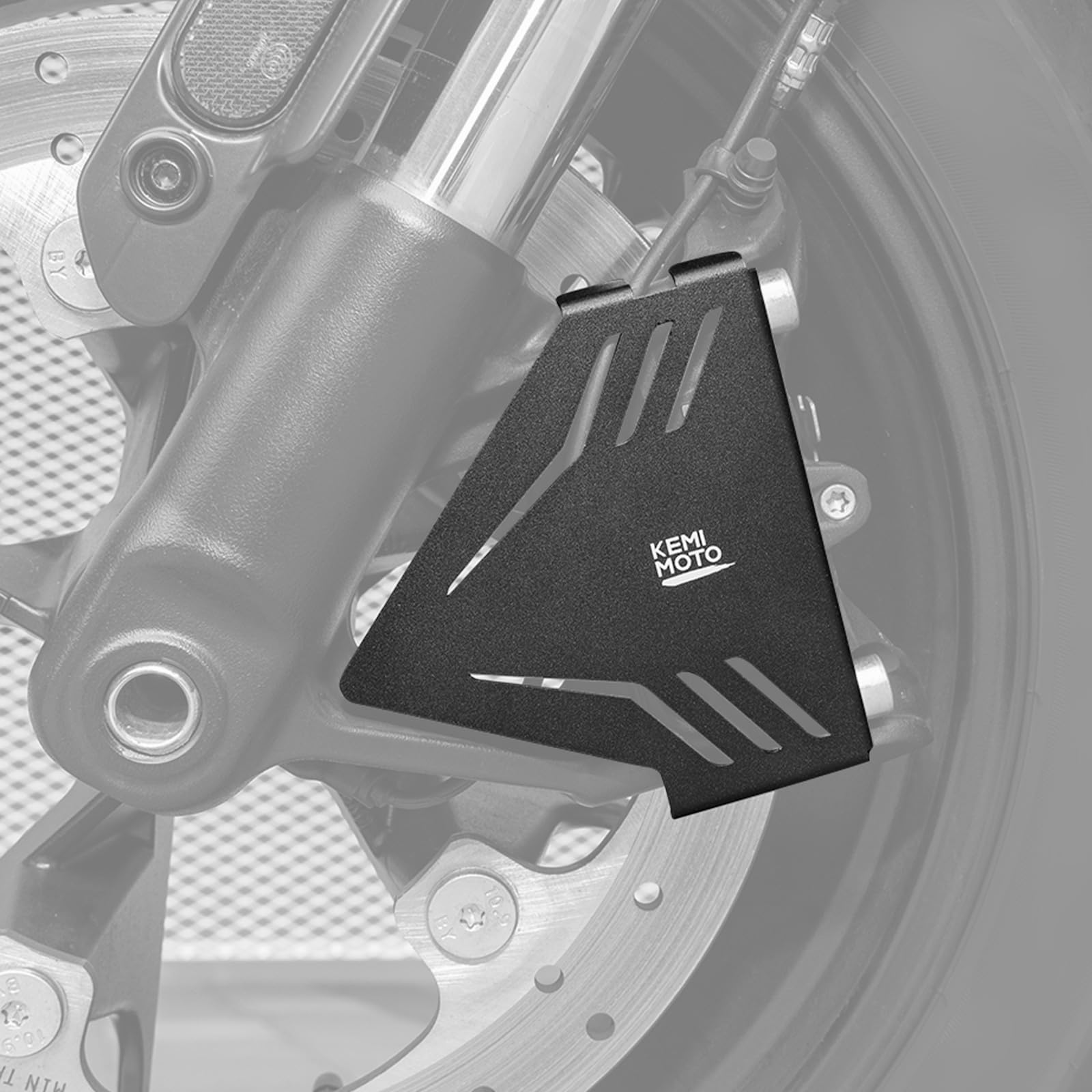 Photo of Kemimoto Front Brake Caliper Guard for Sportster S 1250 SS1250 by Kemimoto - Premium for UTVs / Side by Sides