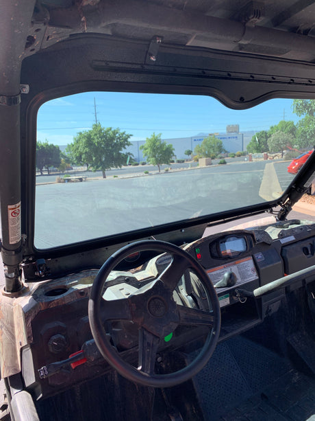 Photo of YAMAHA VIKING FRONT WINDSHIELD 700, EPS AND VI 2014+ by Dirt Warrior Accessories - Premium WINDSHIELD for UTVs / Side by Sides