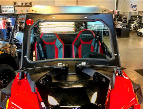 Photo of POLARIS RZR TURBO S FRONT WINDSHIELD 2018+ by Dirt Warrior Accessories - Premium Windshields for UTVs / Side by Sides