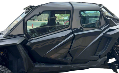 Photo of POLARIS RZR PRO R 4-SEAT 2022-24 Cab Enclosure "THE VAULT" Upper Side Doors & Panels (Patent Pending) by Dirt Warrior Accessories - Premium VAULT for UTVs / Side by Sides