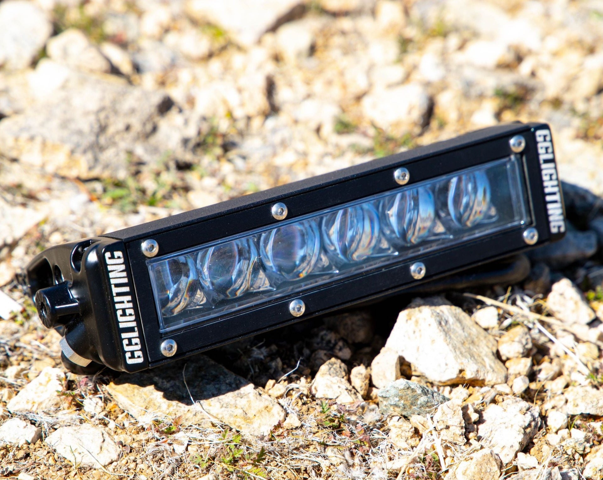 Photo of 6" Race Series Single Row LED Light Bar by GGLighting - Premium Light Bar for UTVs / Side by Sides