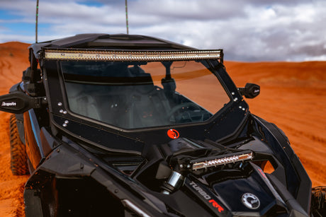 Photo of CANAM X3 FRONT WINDSHIELD 2016+ by Dirt Warrior Accessories - Premium WINDSHIELD for UTVs / Side by Sides