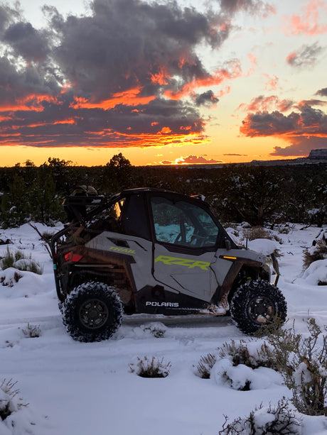 Photo of Polaris RZR 900/1000 Trail 2021+ Cab Enclosure "THE VAULT" Upper Side Doors & Panels (Patent Pending) by Dirt Warrior Accessories - Premium VAULT for UTVs / Side by Sides