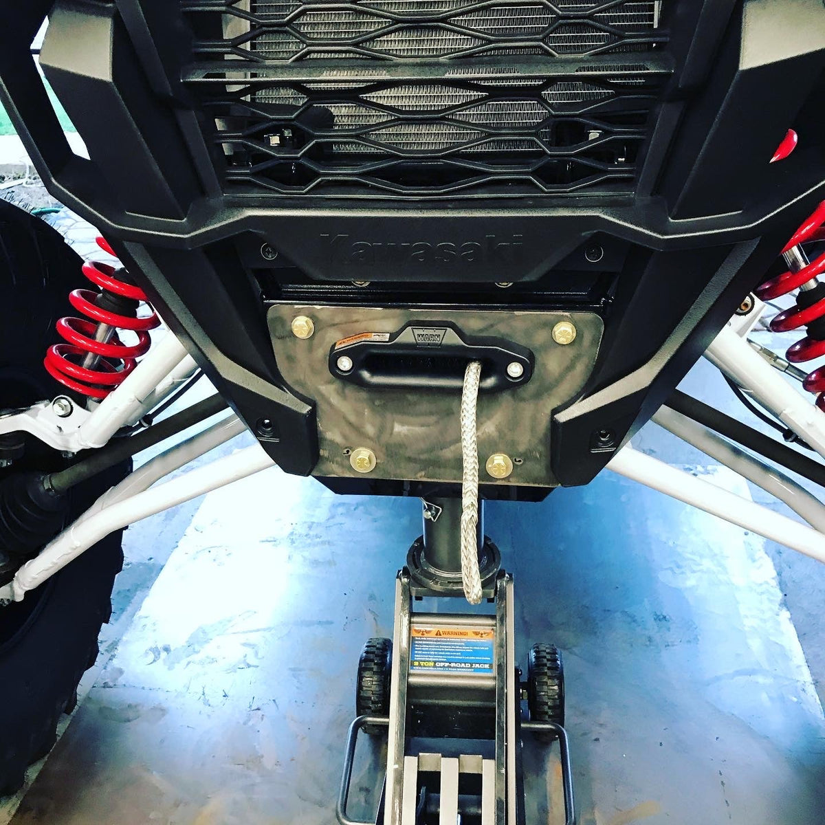 Photo of KRX Winch Plate by All Terrain Concepts - Premium SXS for UTVs / Side by Sides