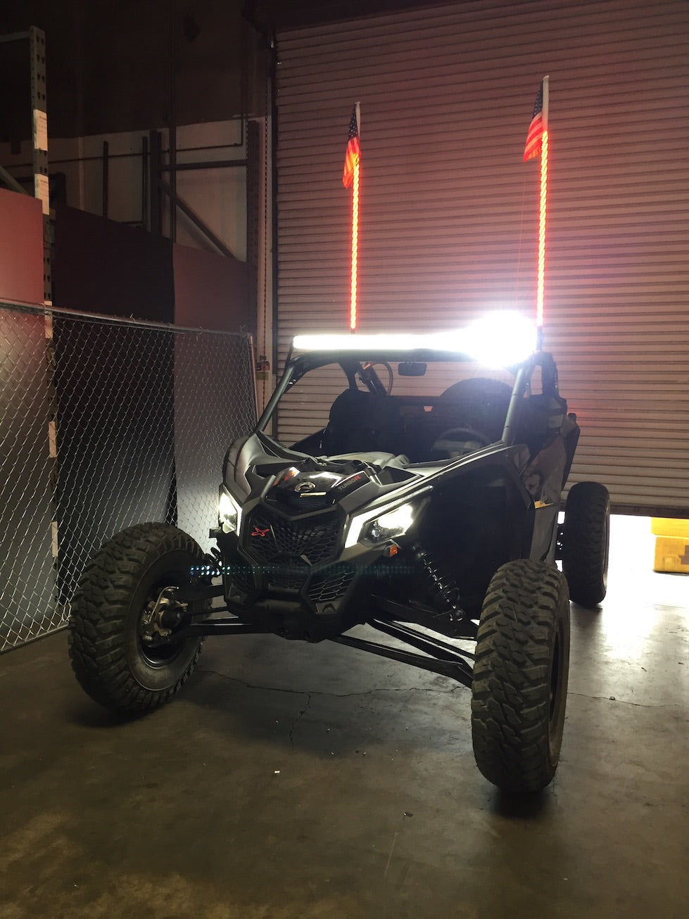 Photo of Can Am X3 50" LED Bar Mount USA Made by GGLighting - Premium for UTVs / Side by Sides