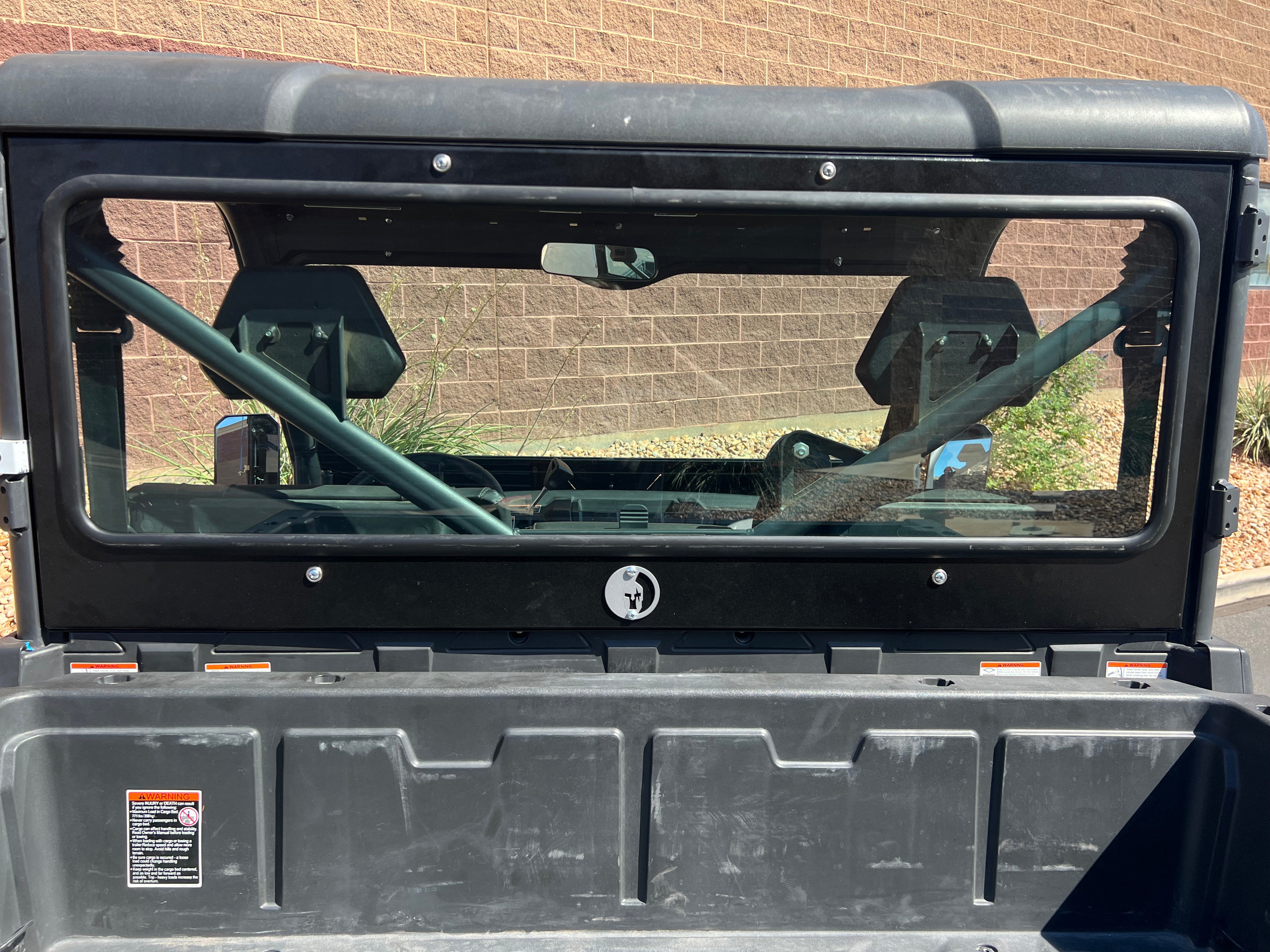 Photo of CF MOTO U Force 1000 REAR WINDSHIELD 2019+ by Dirt Warrior Accessories - Premium WINDSHIELD for UTVs / Side by Sides