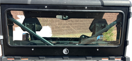 Photo of CF MOTO U Force 1000 REAR WINDSHIELD 2019+ by Dirt Warrior Accessories - Premium WINDSHIELD for UTVs / Side by Sides