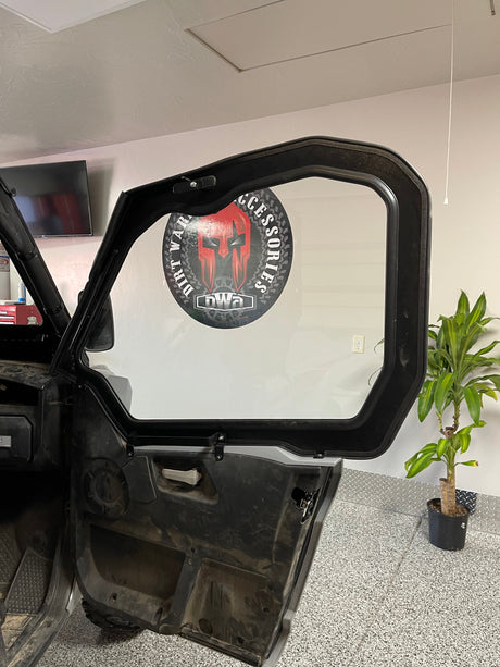 Photo of YAMAHA RMAX 2-SEAT Cab Enclosure "THE VAULT" 2021-25 Upper Side Doors & Panels (Patent Pending) by Dirt Warrior Accessories - Premium VAULT for UTVs / Side by Sides