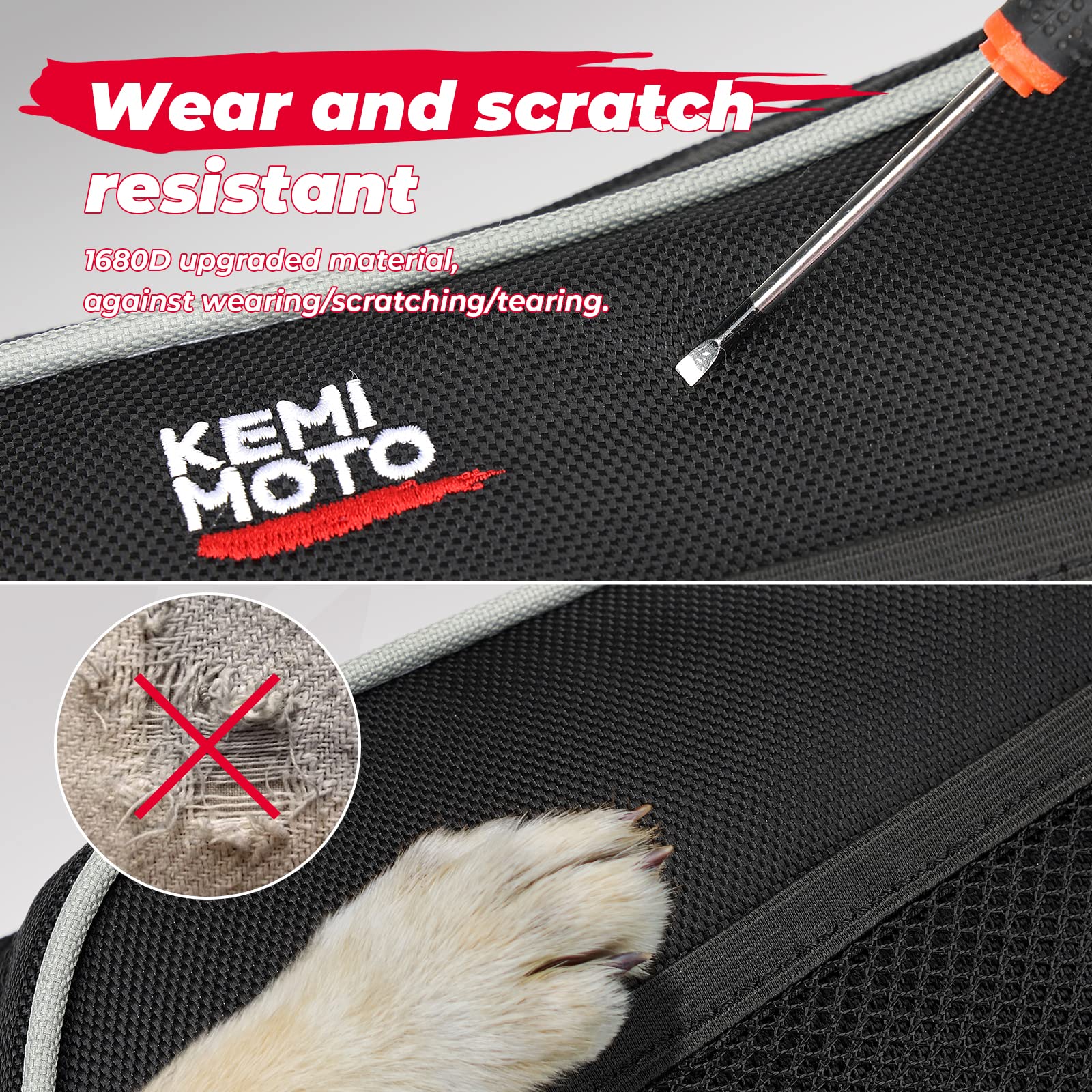 Photo of Lower Door Storage Bags for Can Am Maverick X3/MAX - Set of Two by Kemimoto - Premium for UTVs / Side by Sides