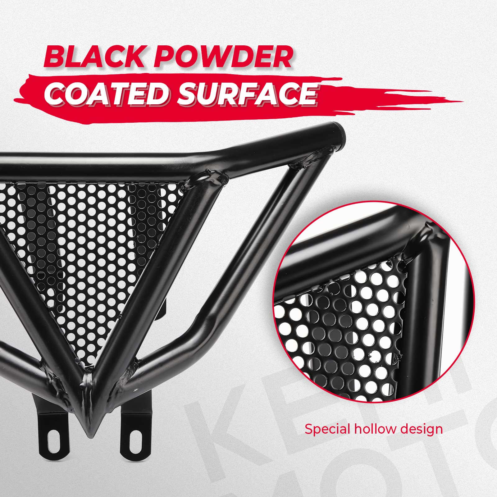 Photo of Kemimoto Front Bumper for Yamaha Raptor 700 700R 2006-2022 by Kemimoto - Premium for UTVs / Side by Sides