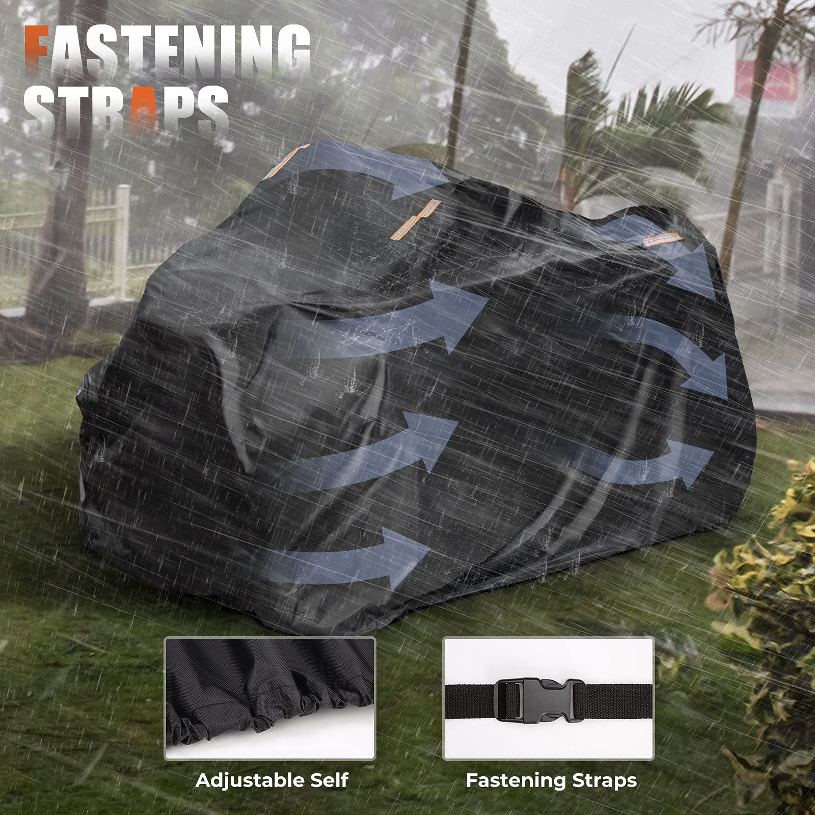 Photo of Universal ATV Waterproof Heavy Duty Cover by Kemimoto - Premium for UTVs / Side by Sides