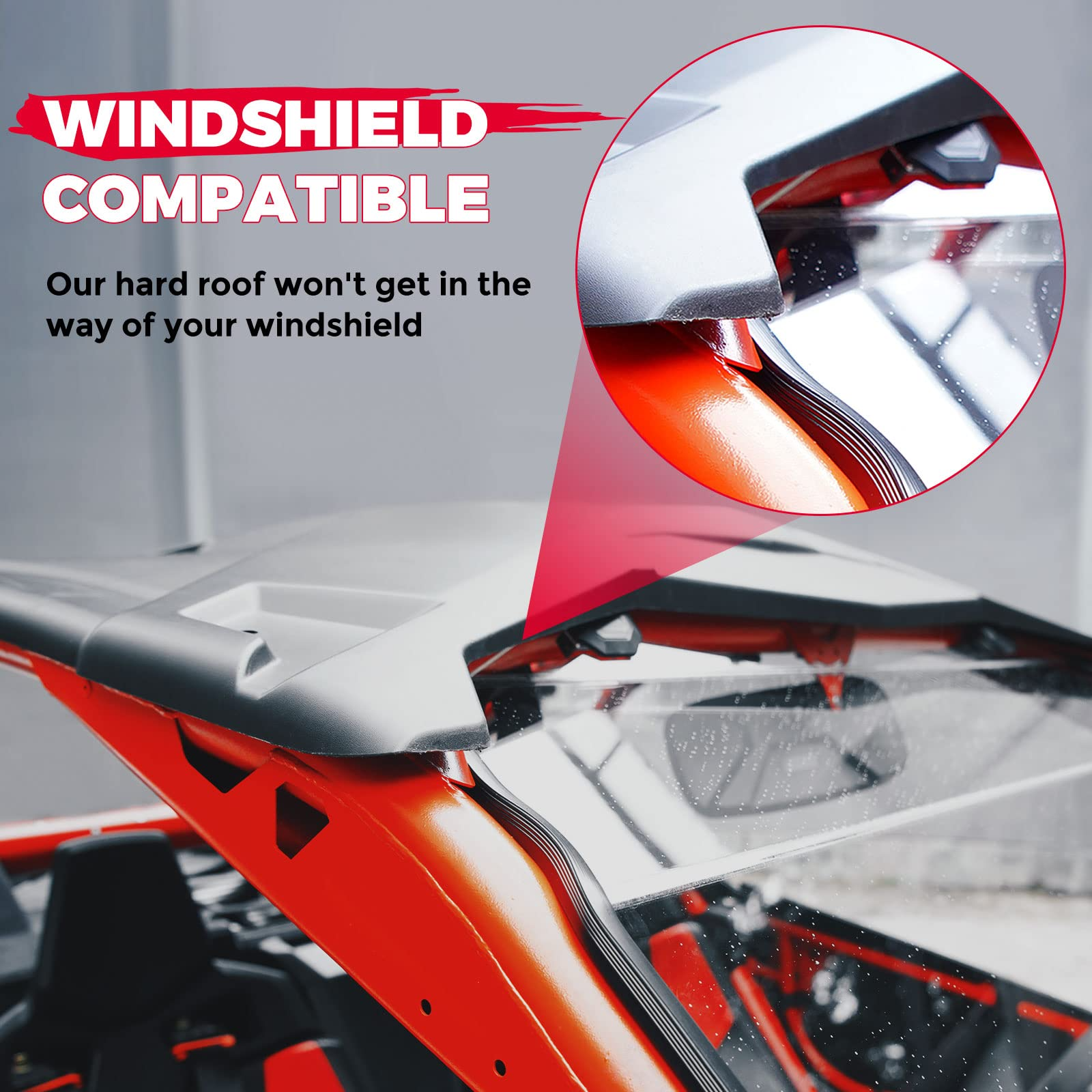 Photo of Sport Hard Roof Top for Can-Am Maverick X3 by Kemimoto - Premium for UTVs / Side by Sides