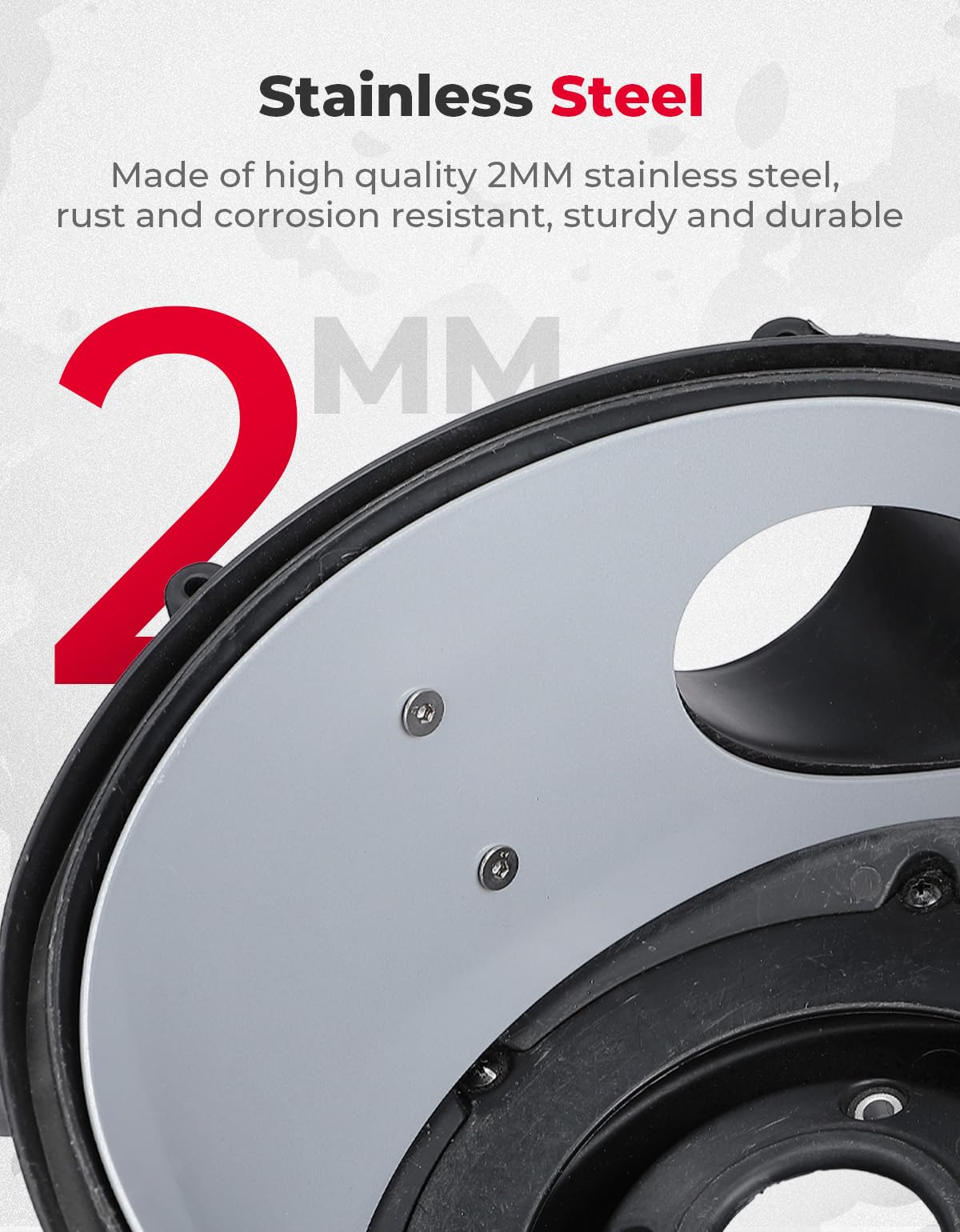 Photo of Stainless Steels Belt Inner Clutch Cover Guard for Can-Am Maverick X3 by Kemimoto - Premium for UTVs / Side by Sides