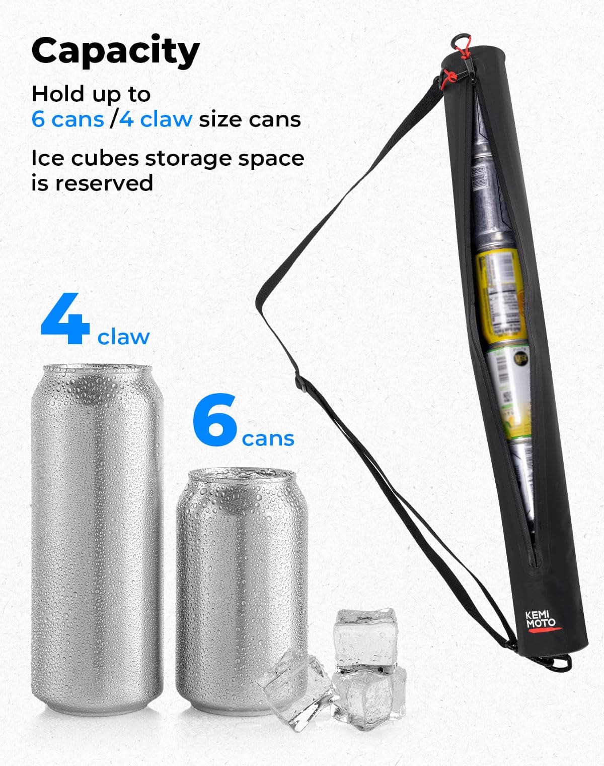 Photo of Golf Beer Sleeve Cooler Bag by Kemimoto - Premium for UTVs / Side by Sides