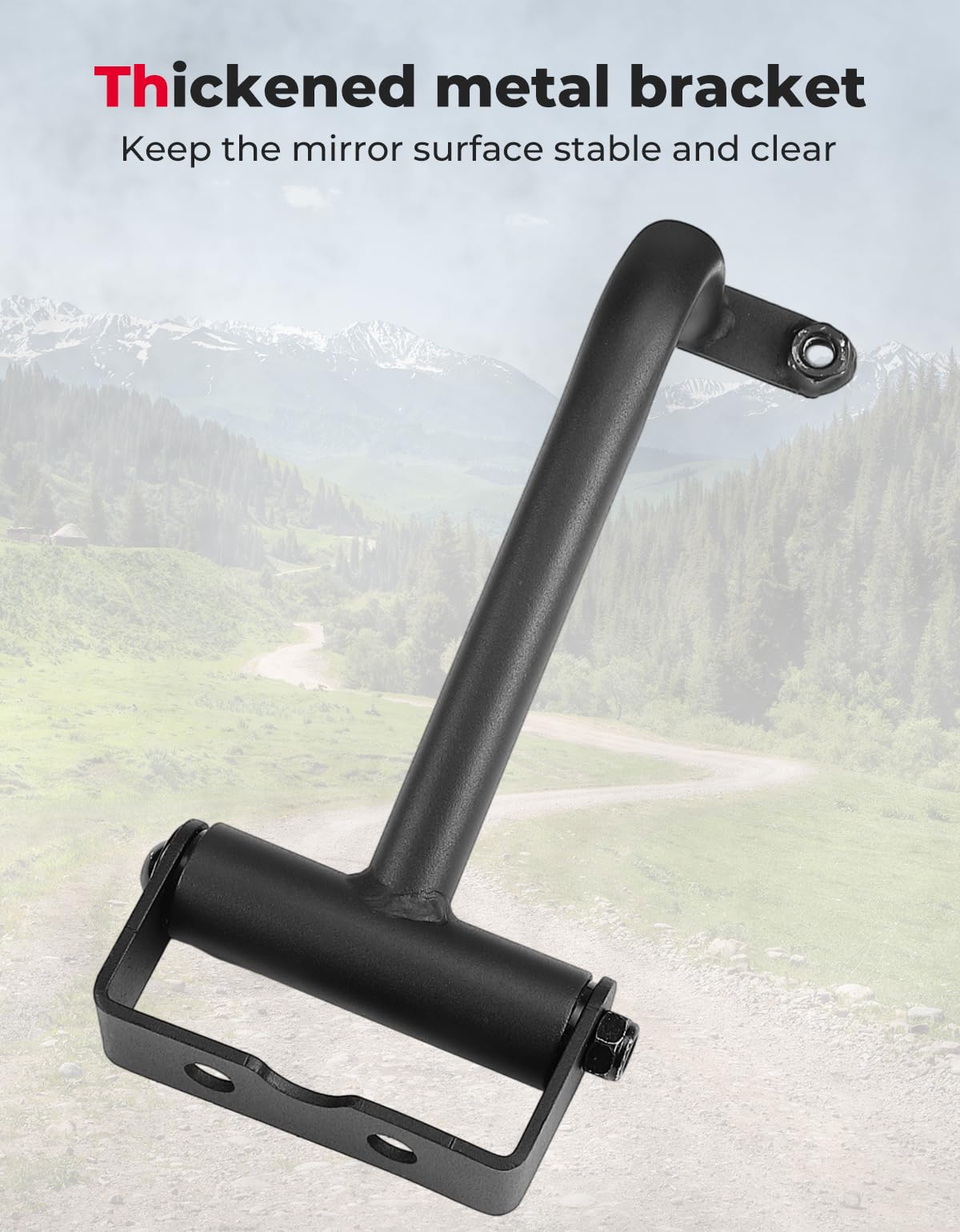 Photo of UTV Side Mirrors for Kubota RTV 400/ 500/ X1100/ X1140/ X1100C by Kemimoto - Premium for UTVs / Side by Sides