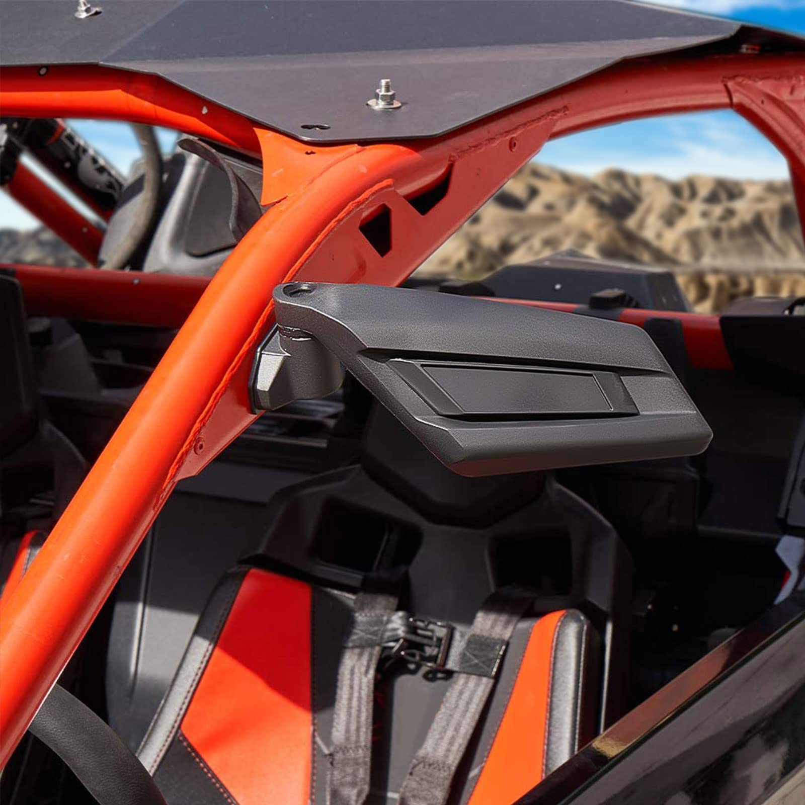 Photo of Extended Fender Flares & Side Mirrors for Can-Am Maverick X3 by Kemimoto - Premium for UTVs / Side by Sides