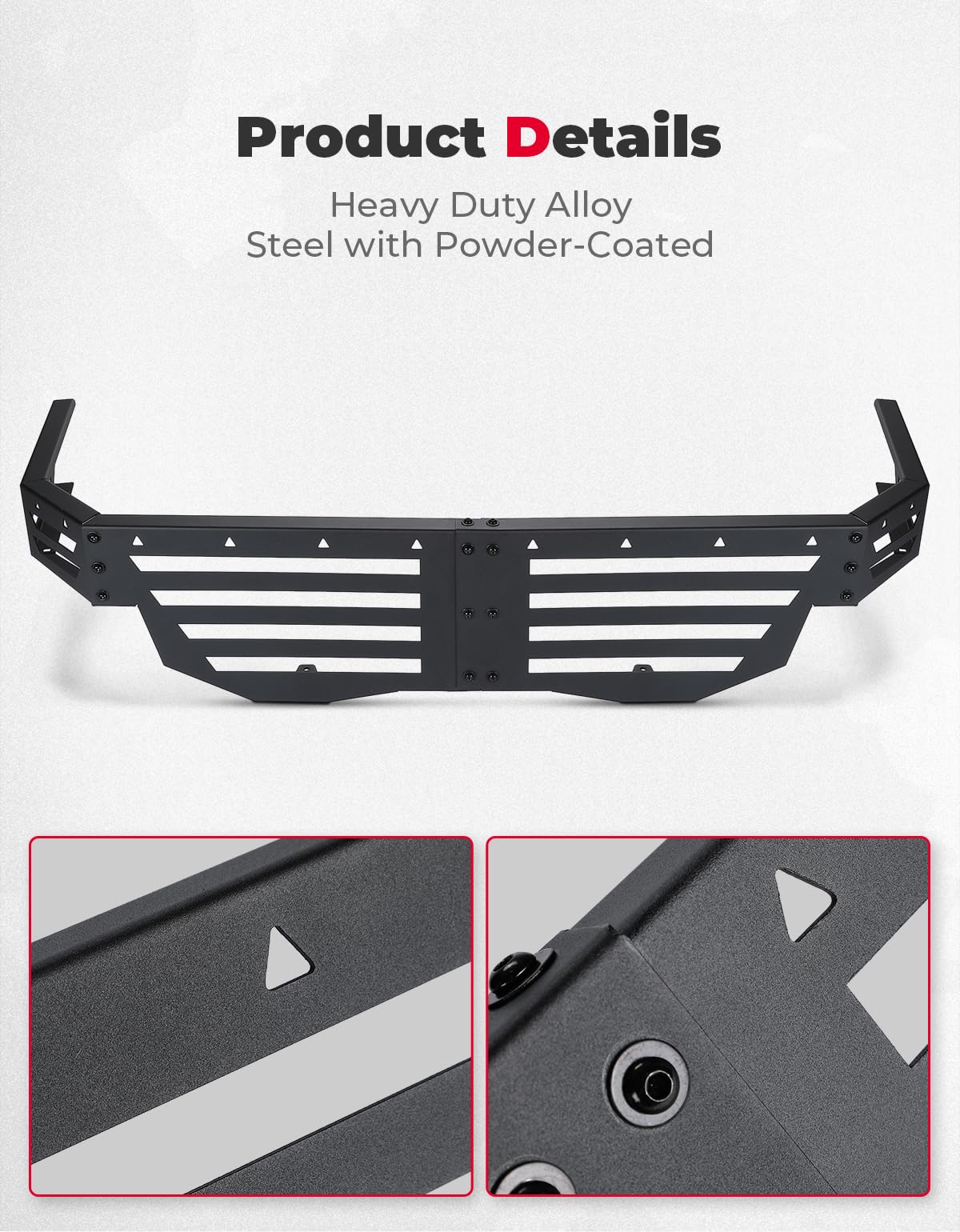 Photo of Rear Cargo Tailgate for Can-Am Maverick X3 / X3 MAX by Kemimoto - Premium for UTVs / Side by Sides