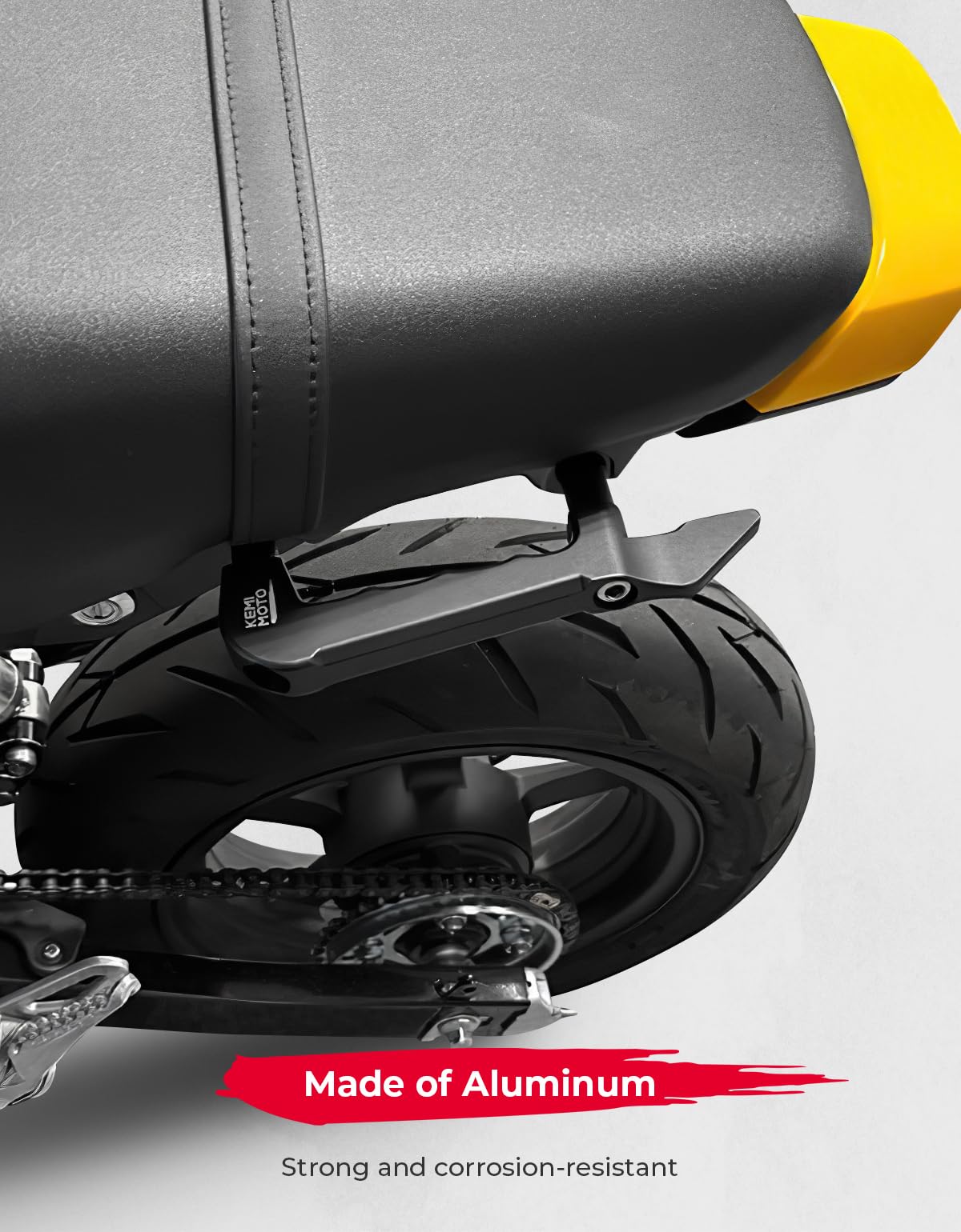Photo of Rear Passenger Grab Bar for Grom 2022-2025 by Kemimoto - Premium for UTVs / Side by Sides
