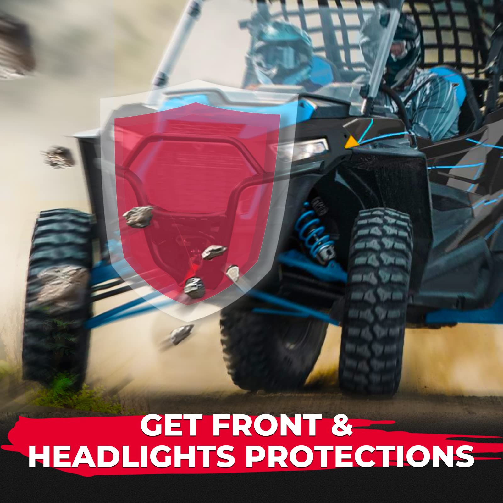 Photo of Kemimoto Front Bumper for Polaris RZR XP 1000 / Turbo (2019-2023) by Kemimoto - Premium for UTVs / Side by Sides