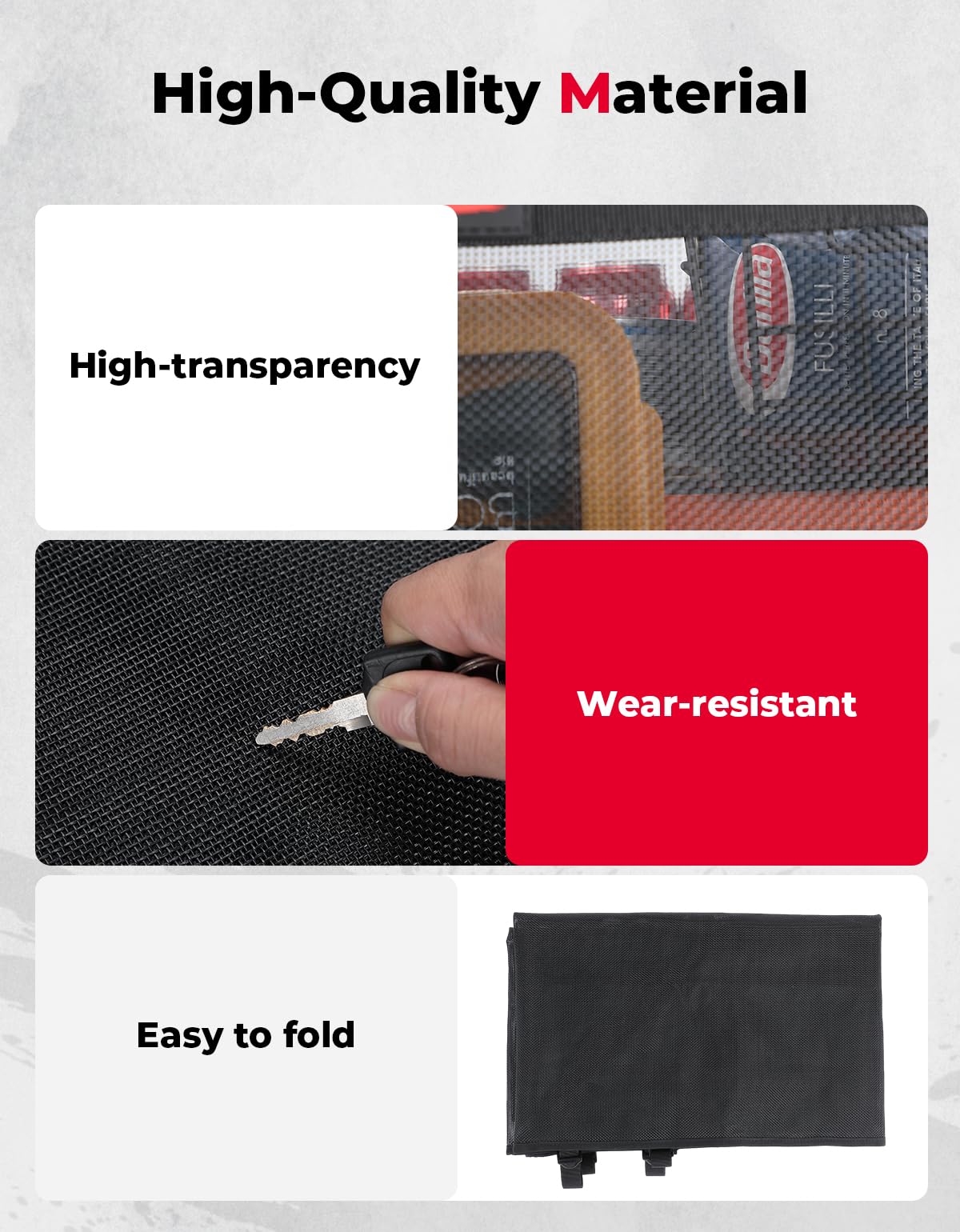 Photo of 4 Passenger Cargo Net for Club Car, EZGO, Drive Golf Carts by Kemimoto - Premium for UTVs / Side by Sides