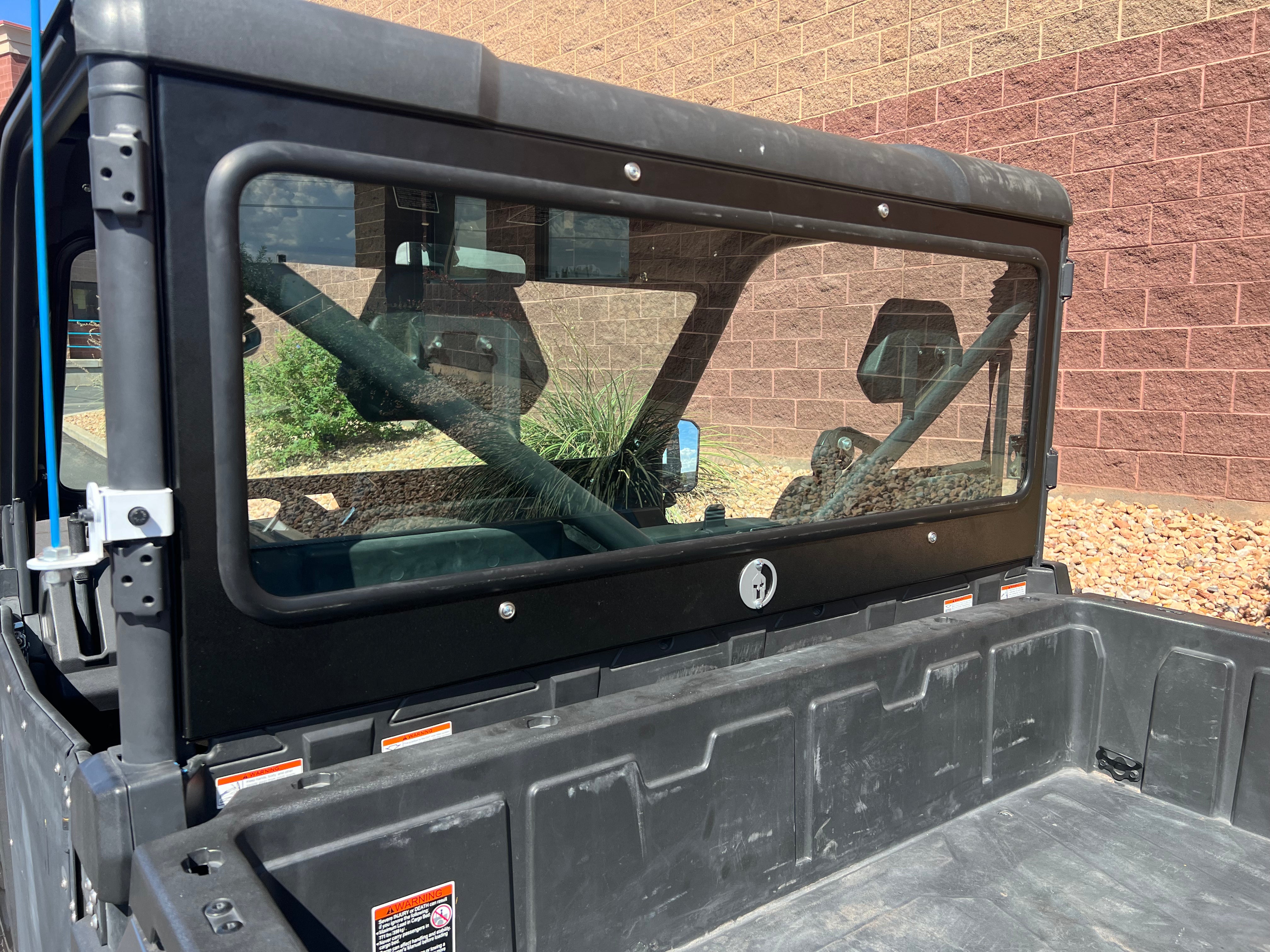 Photo of CF MOTO U Force 1000 REAR WINDSHIELD 2019+ by Dirt Warrior Accessories - Premium WINDSHIELD for UTVs / Side by Sides