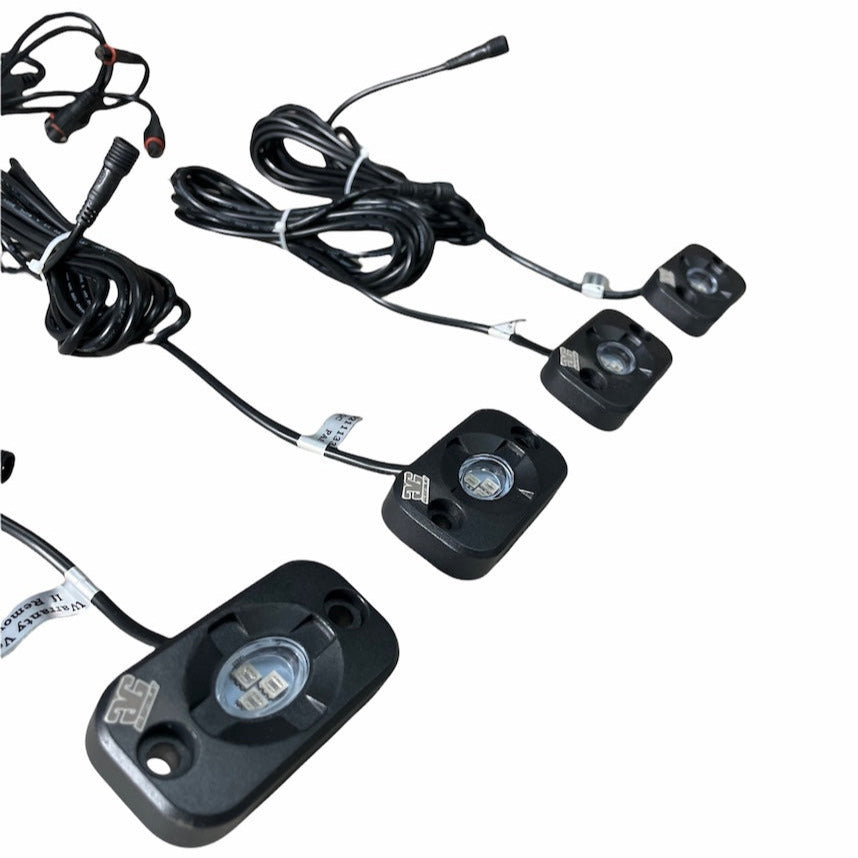 Photo of RGB LED Color Changing Rock Lights by GGLighting - Premium for UTVs / Side by Sides