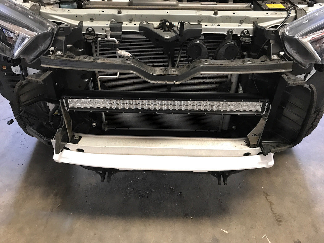 Photo of 2009 + Toyota 4runner Behind The Grill 30" LED Bar Mounts by GGLighting - Premium Vehicle Mount for UTVs / Side by Sides