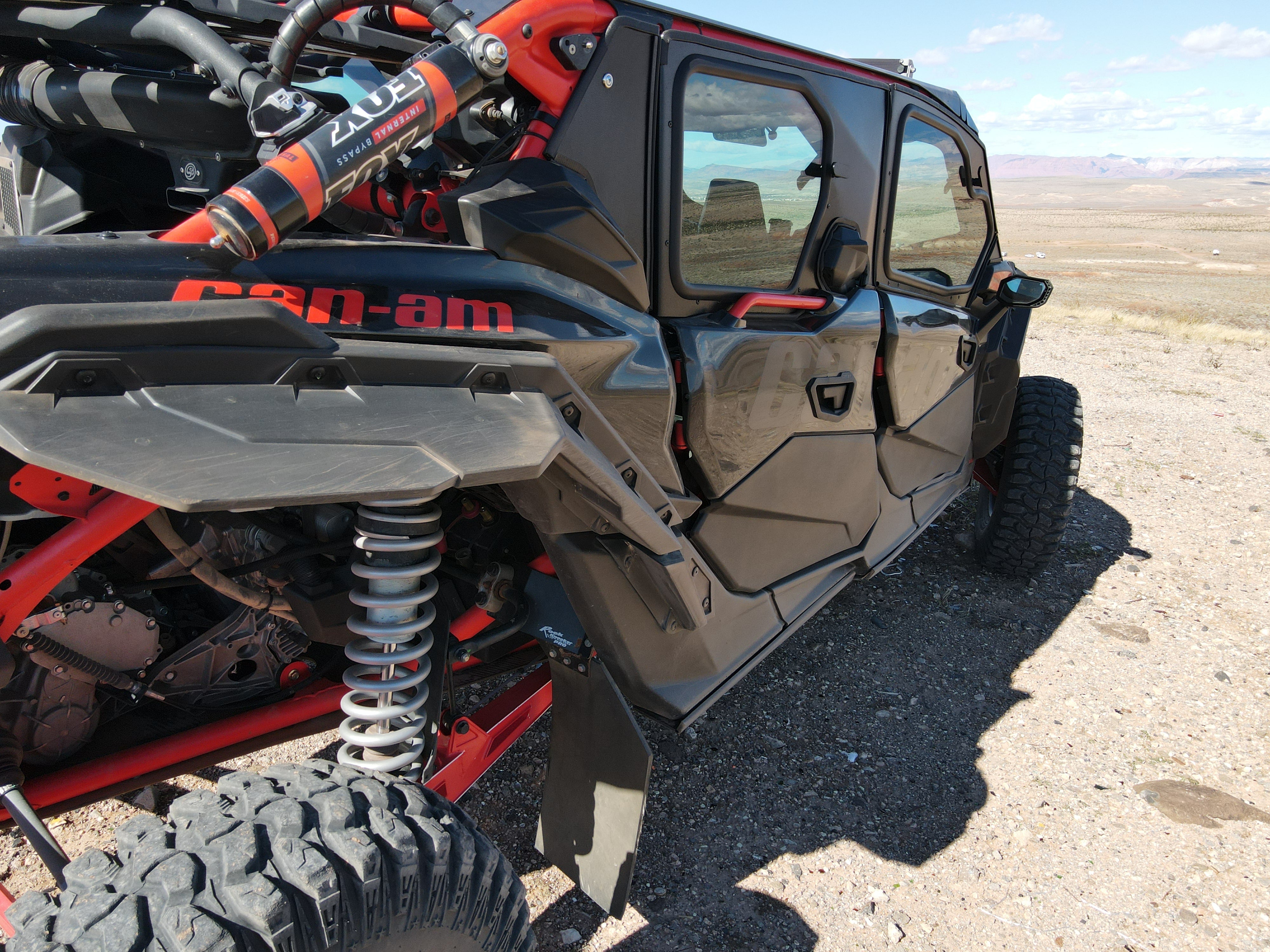 Photo of CANAM X3 4-SEAT Cab Enclosure "THE VAULT" Upper Side Doors & Panels (patent pending) by Dirt Warrior Accessories - Premium VAULT for UTVs / Side by Sides