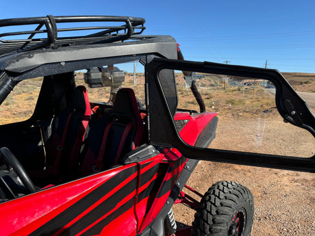 Photo of HONDA TALON 1000 2-SEAT Cab Enclosure "THE VAULT" 2019-25 Upper Side Doors & Panels (Patent Pending) by Dirt Warrior Accessories - Premium VAULT for UTVs / Side by Sides