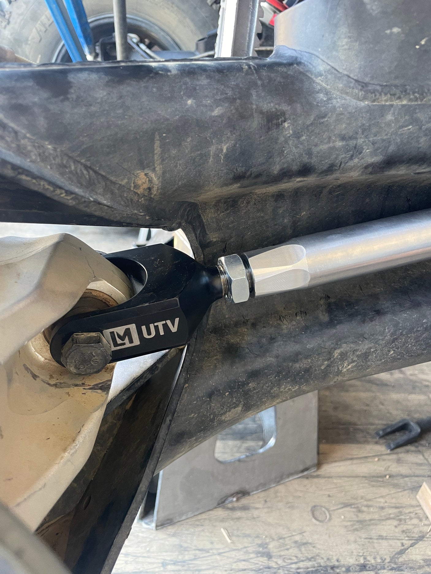 Photo of 2022+ Polaris RZR Turbo R / Pro S Rear Toe Rods by LM-UTV - Premium Radius Rods for UTVs / Side by Sides