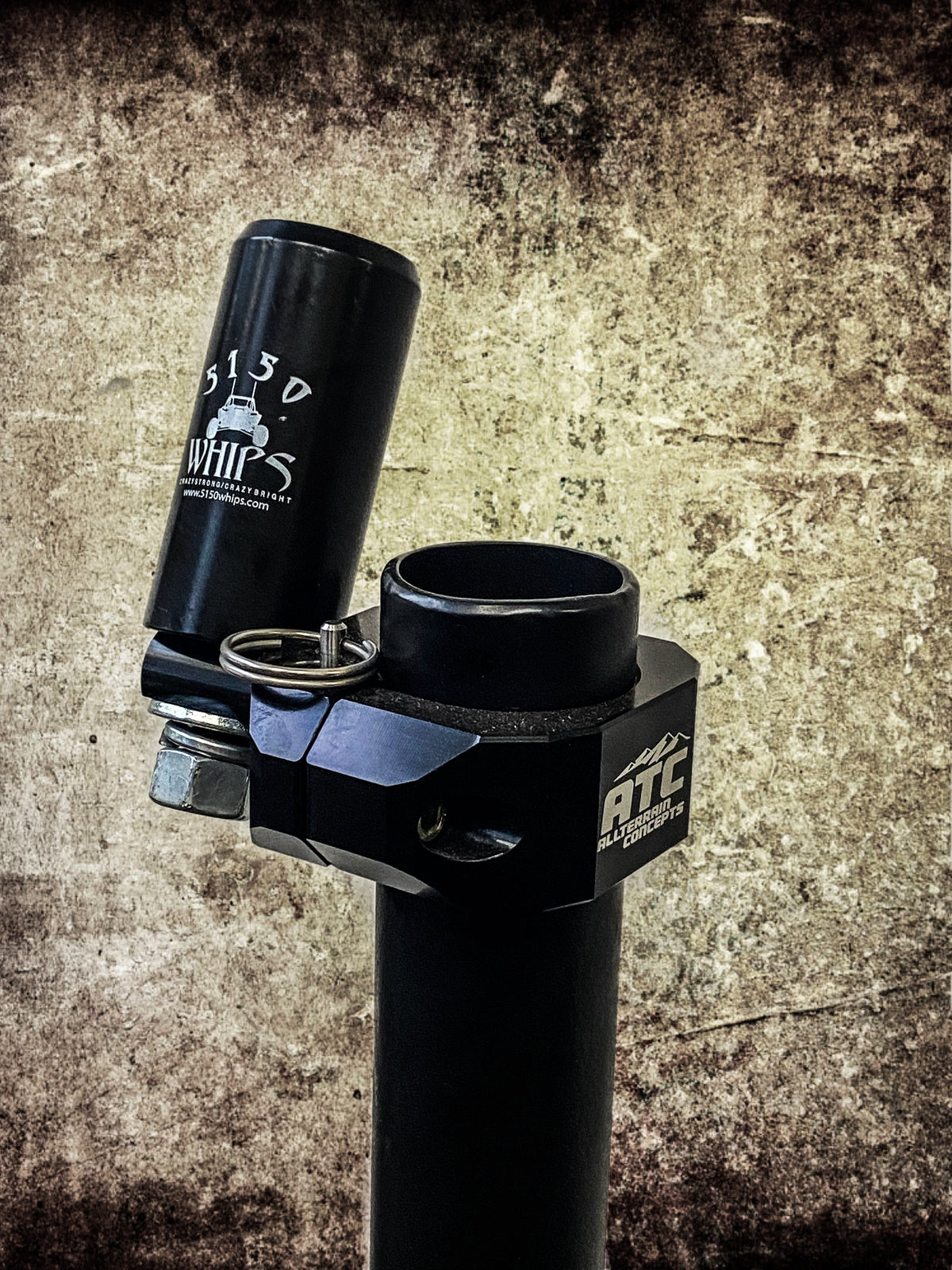 Photo of Billet Whip mount by All Terrain Concepts - Premium Mounts for UTVs / Side by Sides